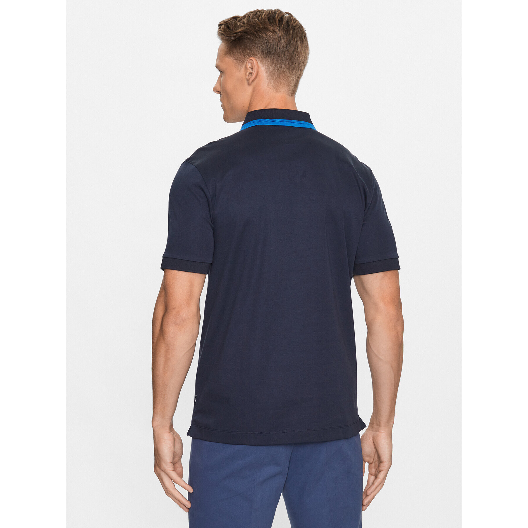 Boss Polokošile 50494662 Tmavomodrá Slim Fit - Pepit.cz