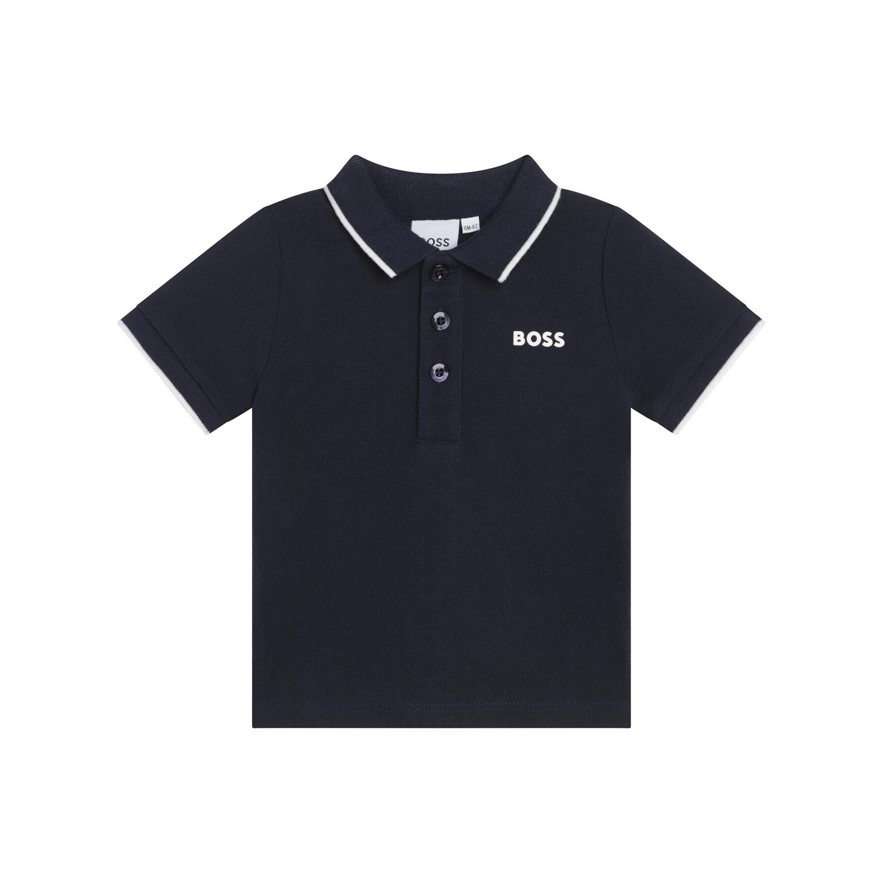 Boss Polokošile J05P13 S Tmavomodrá Regular Fit - Pepit.cz