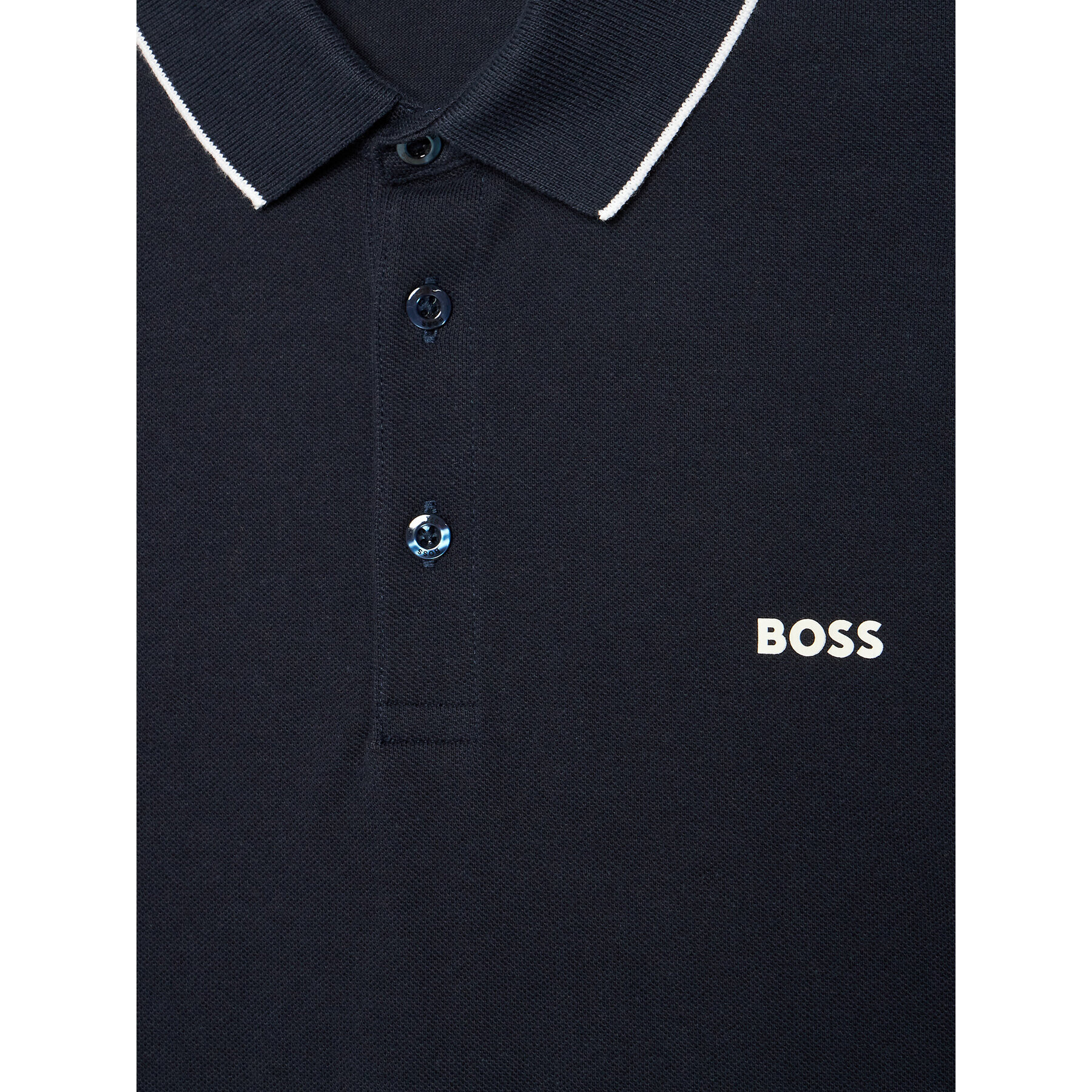 Boss Polokošile J25M34 M Tmavomodrá Regular Fit - Pepit.cz