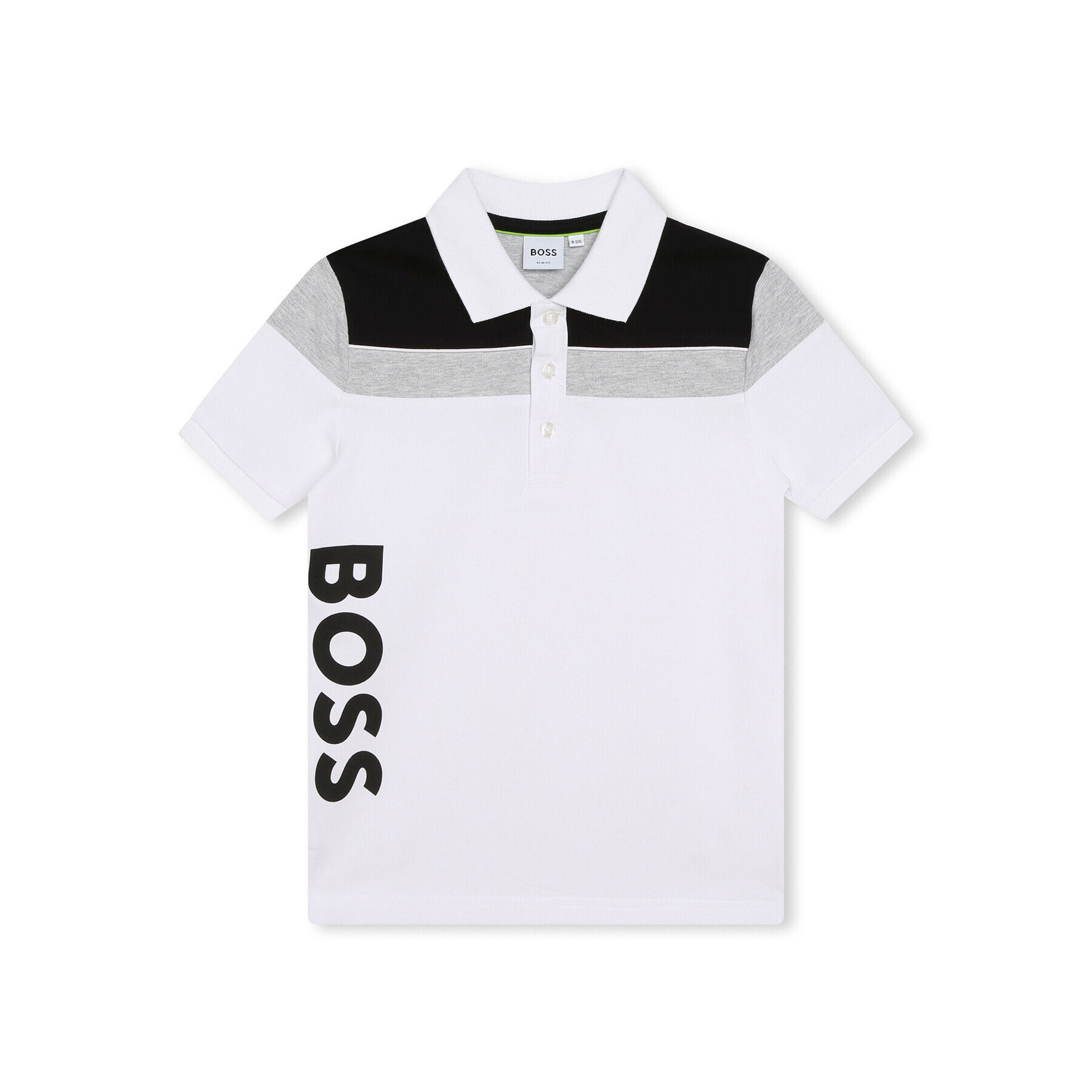 Boss Polokošile J25O32 S Bílá Regular Fit - Pepit.cz