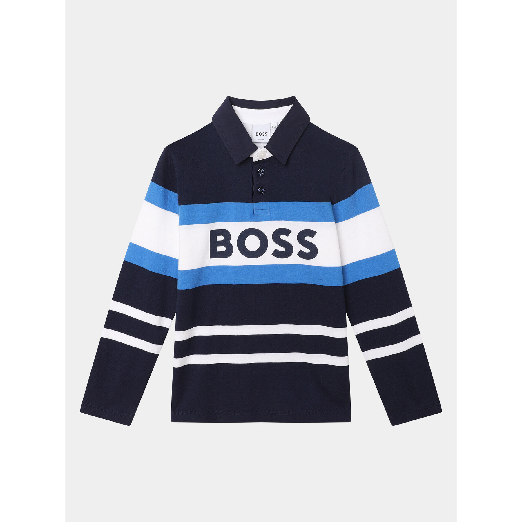 Boss Polokošile J25O96 D Tmavomodrá Regular Fit - Pepit.cz