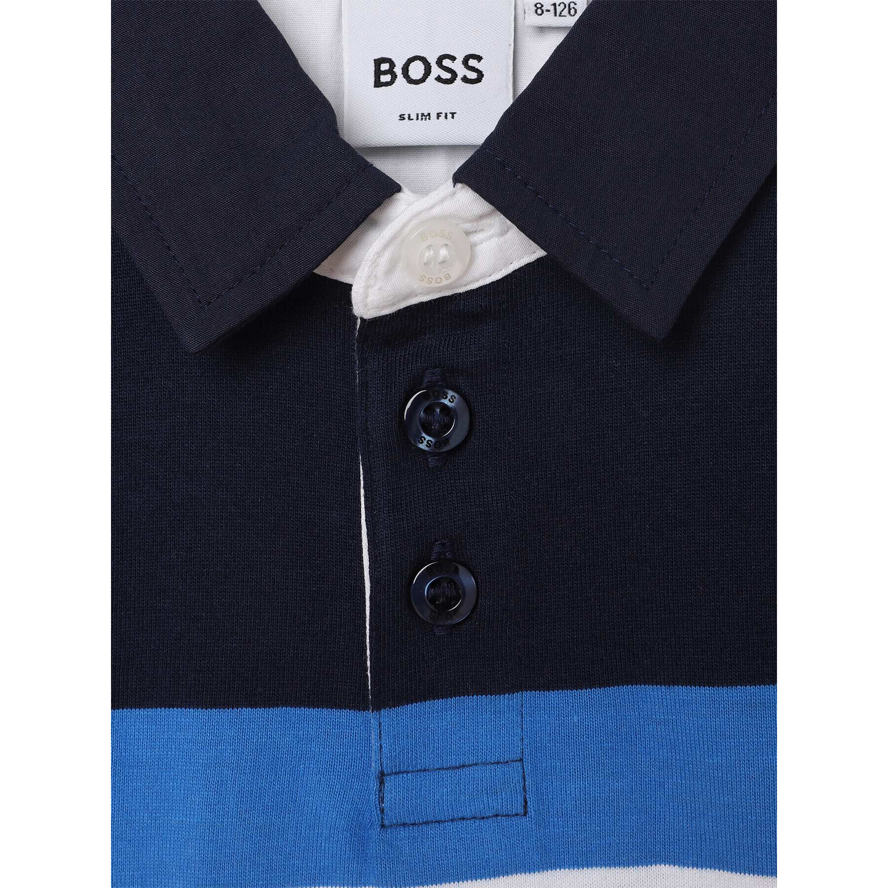 Boss Polokošile J25O96 D Tmavomodrá Regular Fit - Pepit.cz