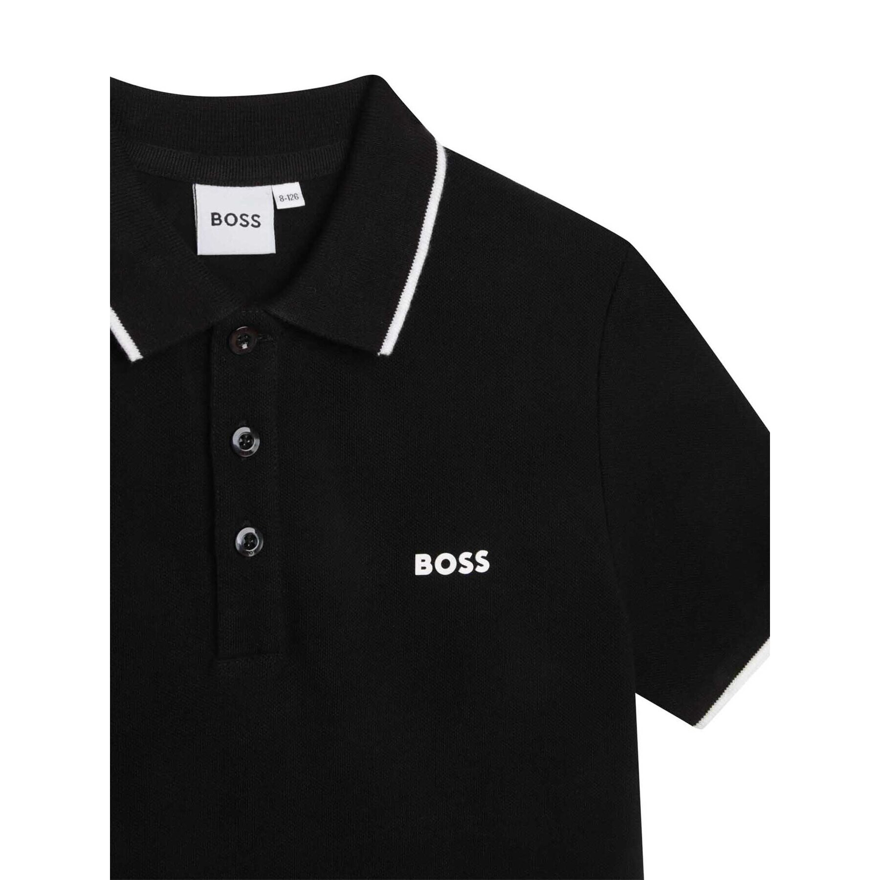 Boss Polokošile J25P26 S Černá Regular Fit - Pepit.cz