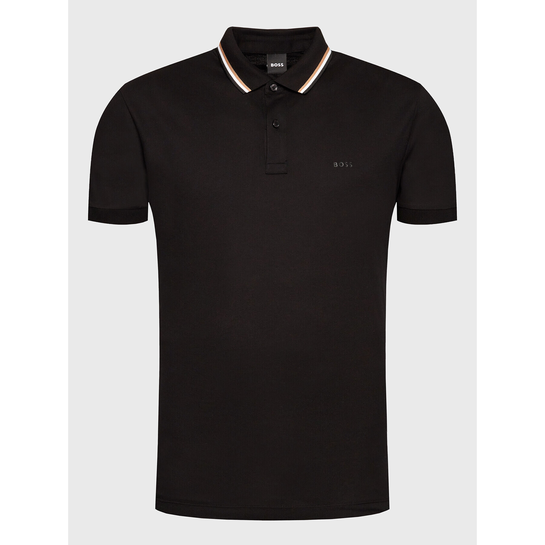 Boss Polokošile Pack 27 50471695 Černá Regular Fit - Pepit.cz