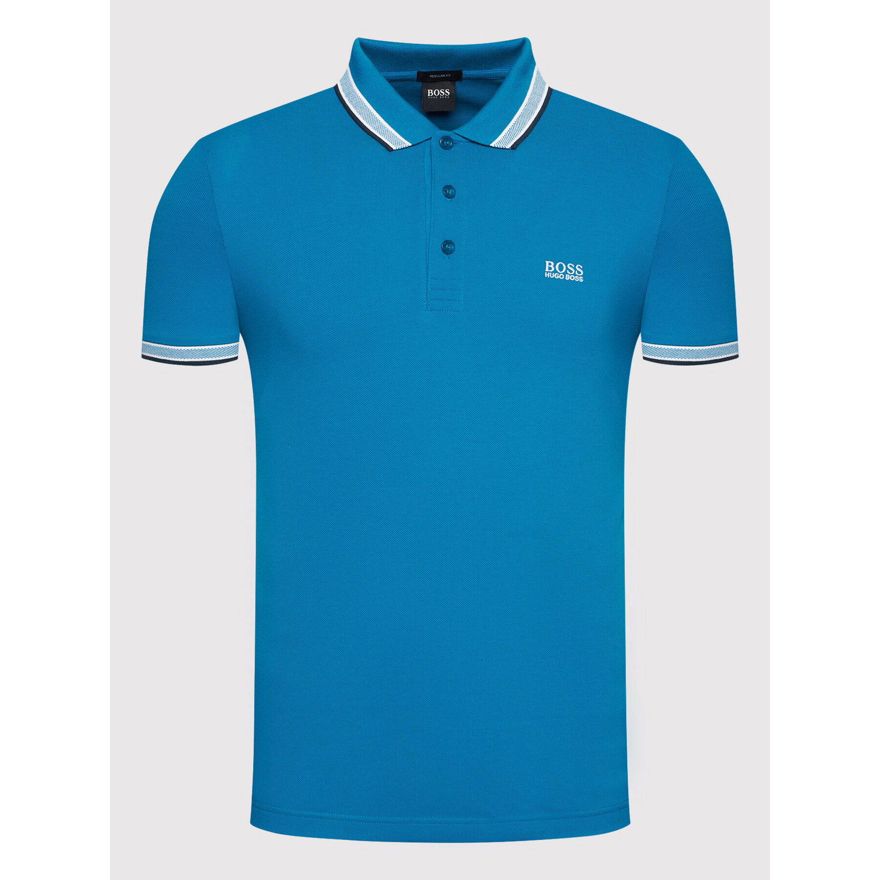 Boss Polokošile Paddy 50398302 Modrá Regular Fit - Pepit.cz