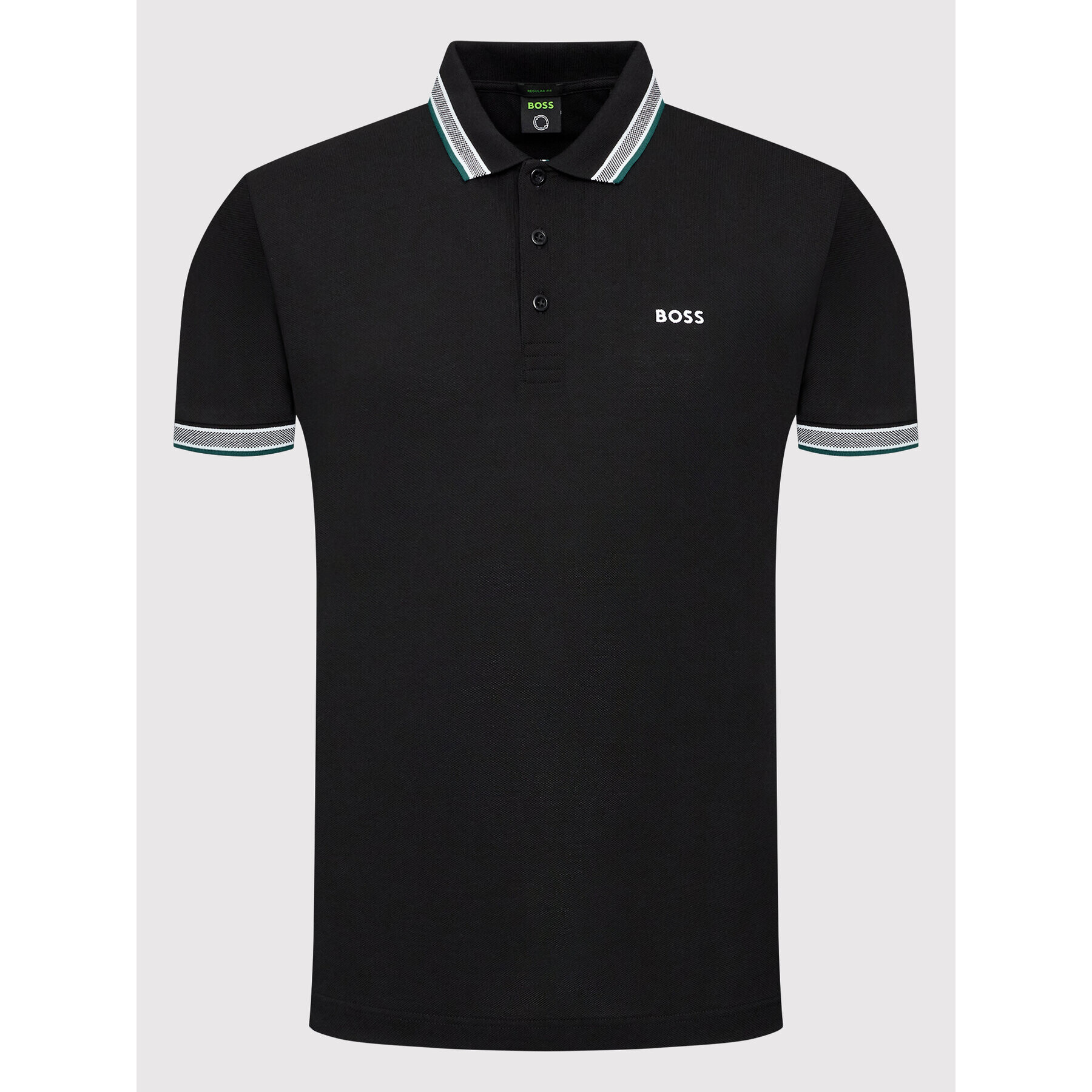 Boss Polokošile Paddy 50468983 Černá Regular Fit - Pepit.cz