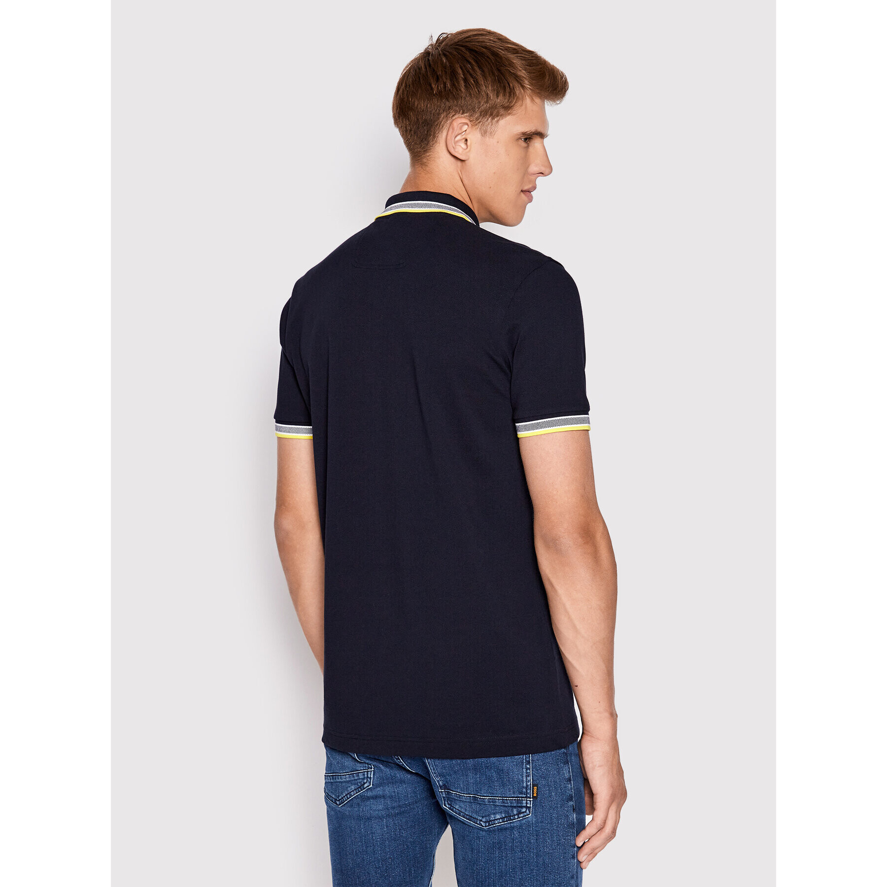 Boss Polokošile Paddy 50468983 Tmavomodrá Regular Fit - Pepit.cz