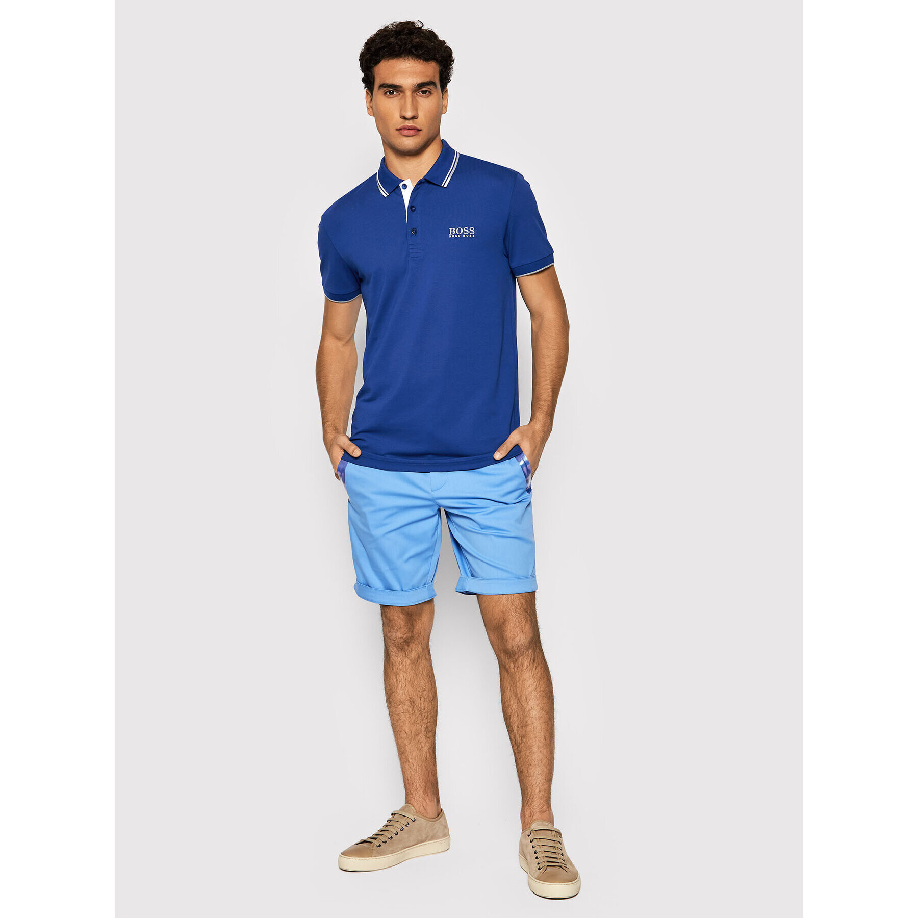 Boss Polokošile Paddy Pro 50430796 Tmavomodrá Regular Fit - Pepit.cz