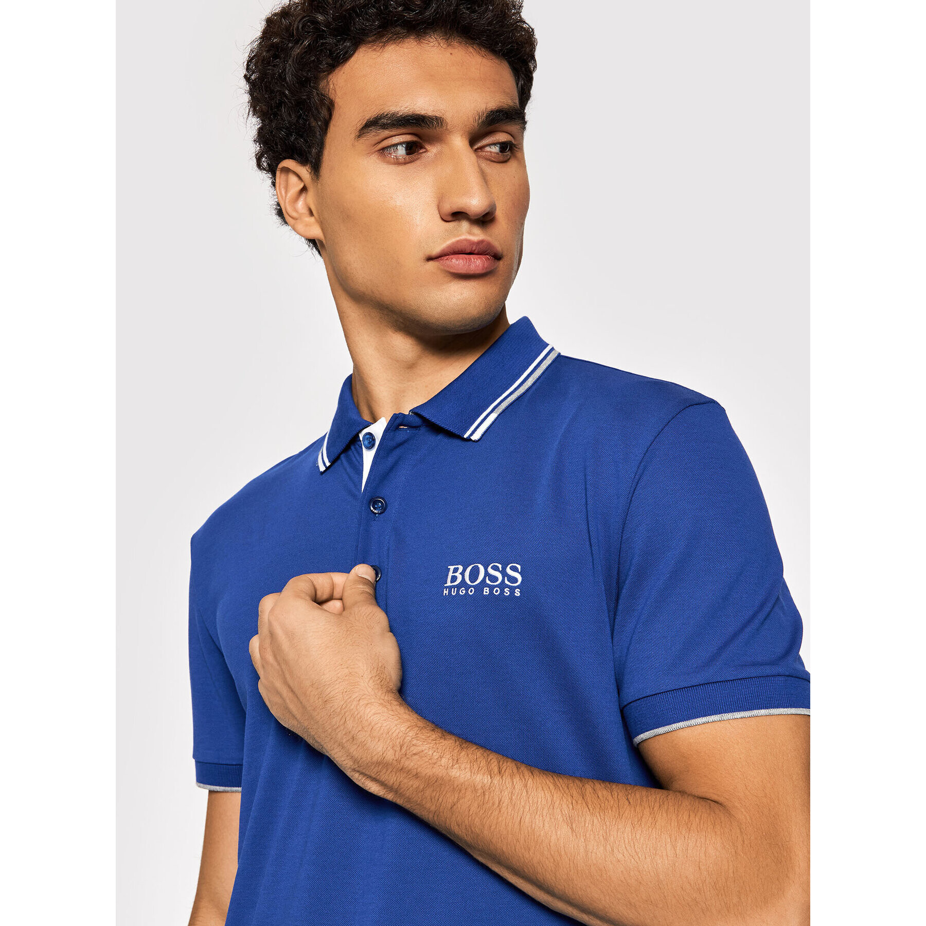 Boss Polokošile Paddy Pro 50430796 Tmavomodrá Regular Fit - Pepit.cz