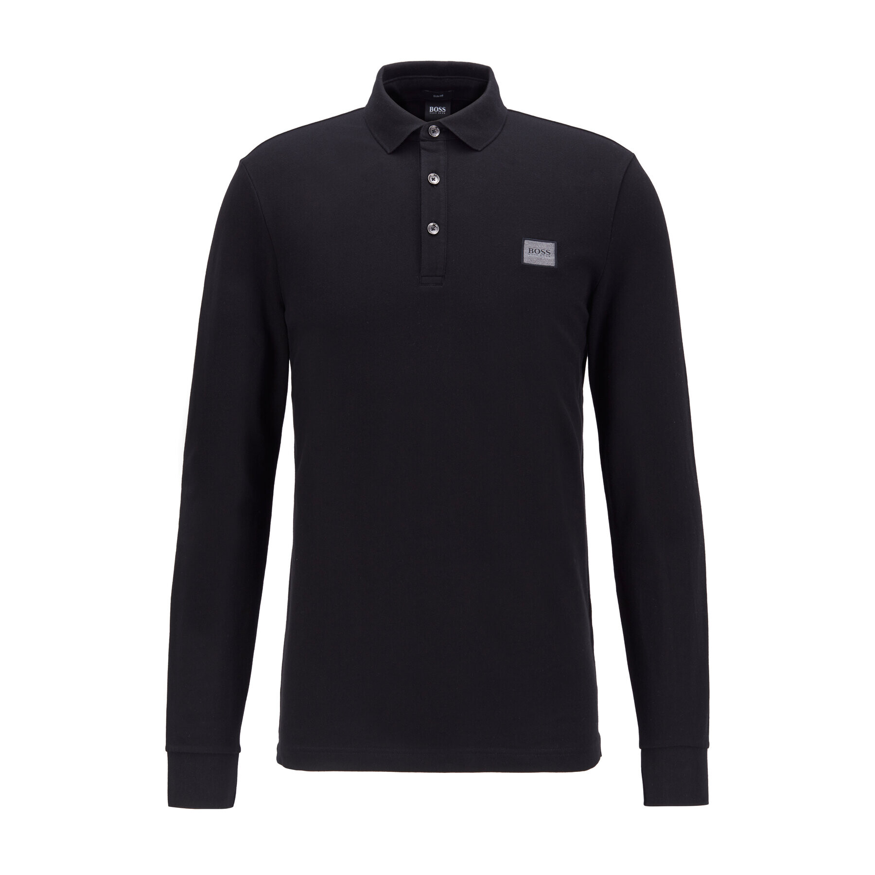 Boss Polokošile Passerby 50387465 Černá Slim Fit - Pepit.cz