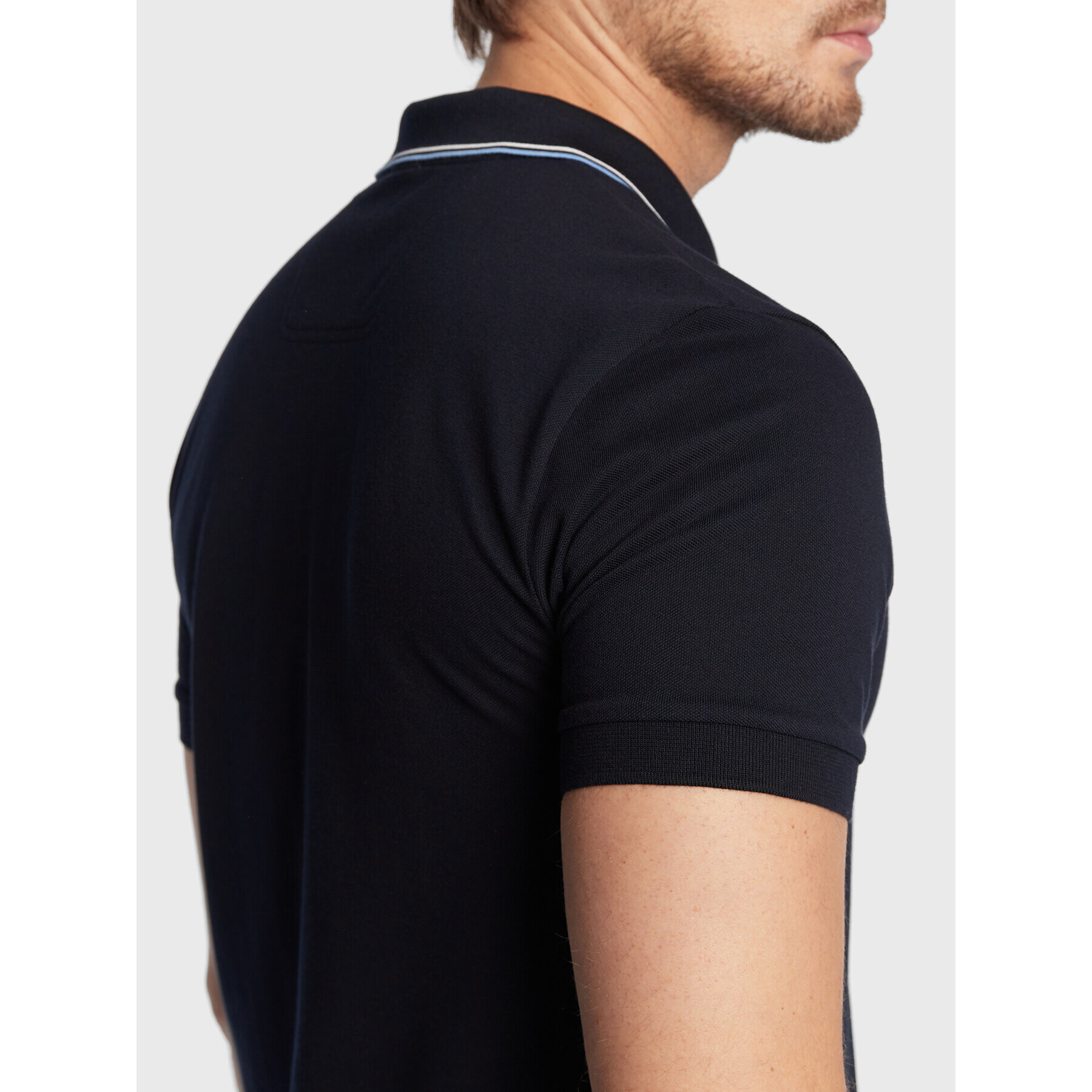 Boss Polokošile Paule 4 50469391 Tmavomodrá Slim Fit - Pepit.cz