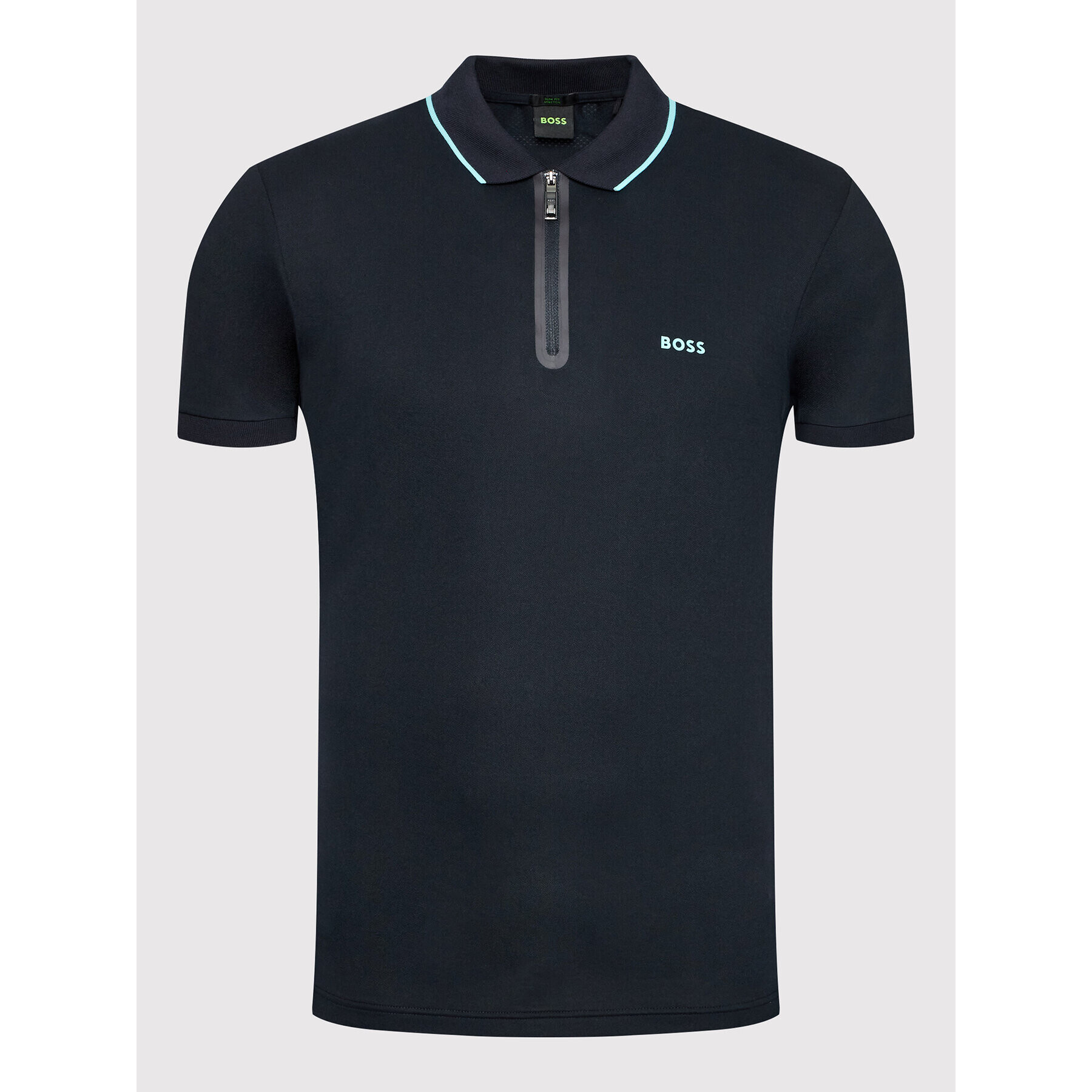 Boss Polokošile Philix 50466444 Tmavomodrá Slim Fit - Pepit.cz