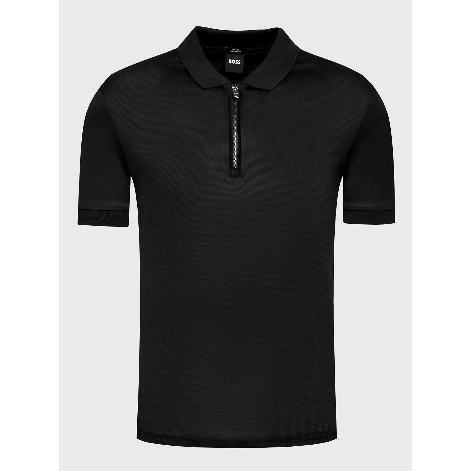 Boss Polokošile Polston 28 50477278 Černá Slim Fit - Pepit.cz