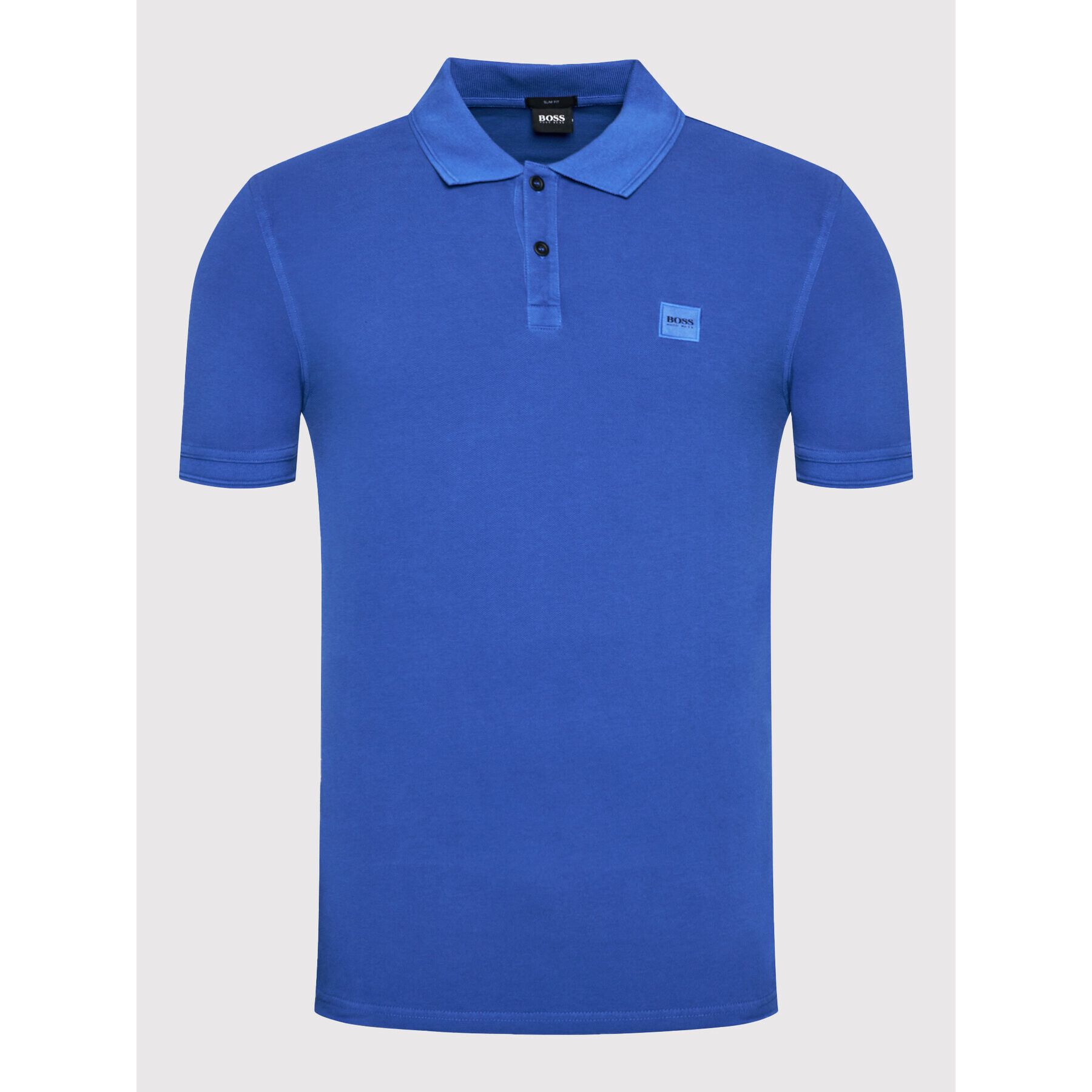 Boss Polokošile Prime 50378365 Modrá Slim Fit - Pepit.cz