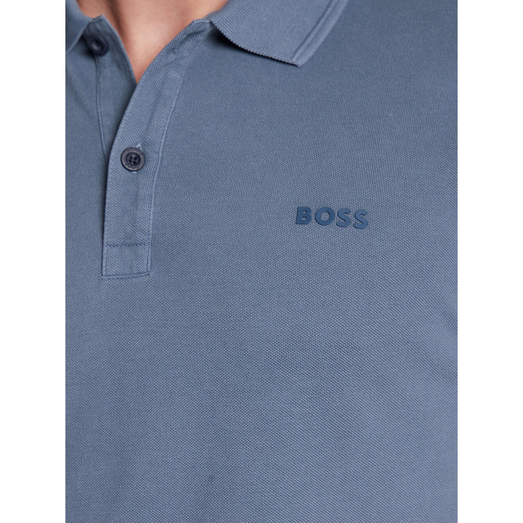 Boss Polokošile Prime 50468576 Modrá Slim Fit - Pepit.cz