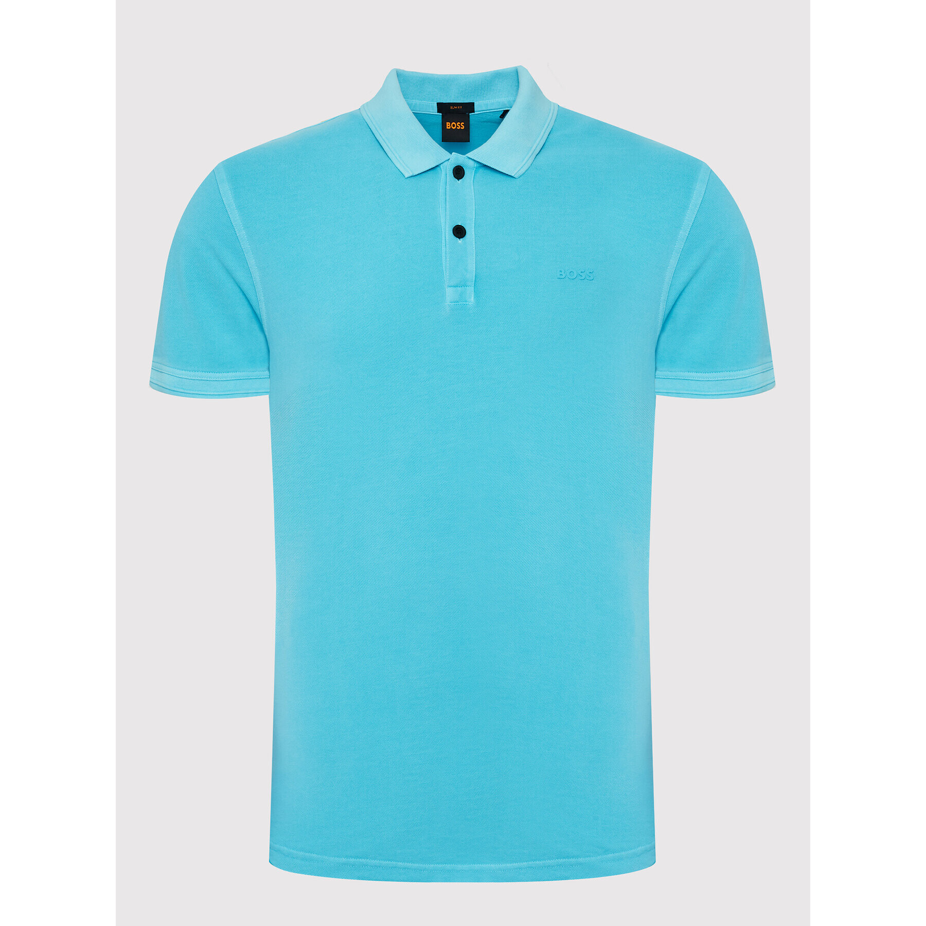 Boss Polokošile Prime 50468576 Modrá Slim Fit - Pepit.cz