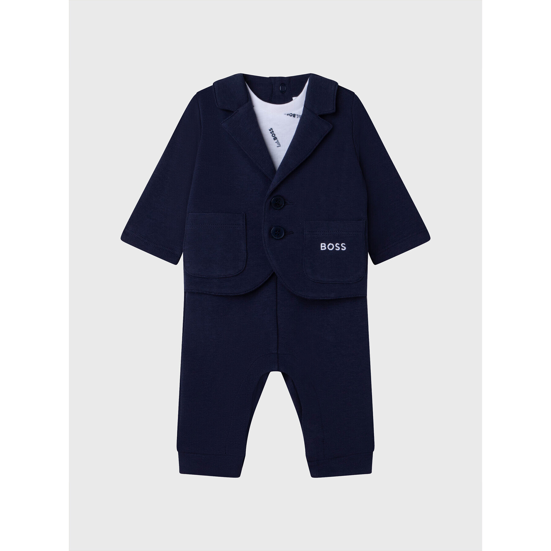 Boss Romper J94326 Tmavomodrá Regular Fit - Pepit.cz