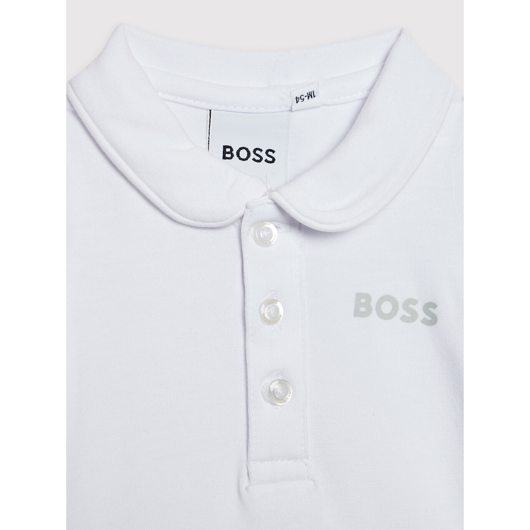 Boss Sada 2 kusů dětského body J98363 Bílá Regular Fit - Pepit.cz