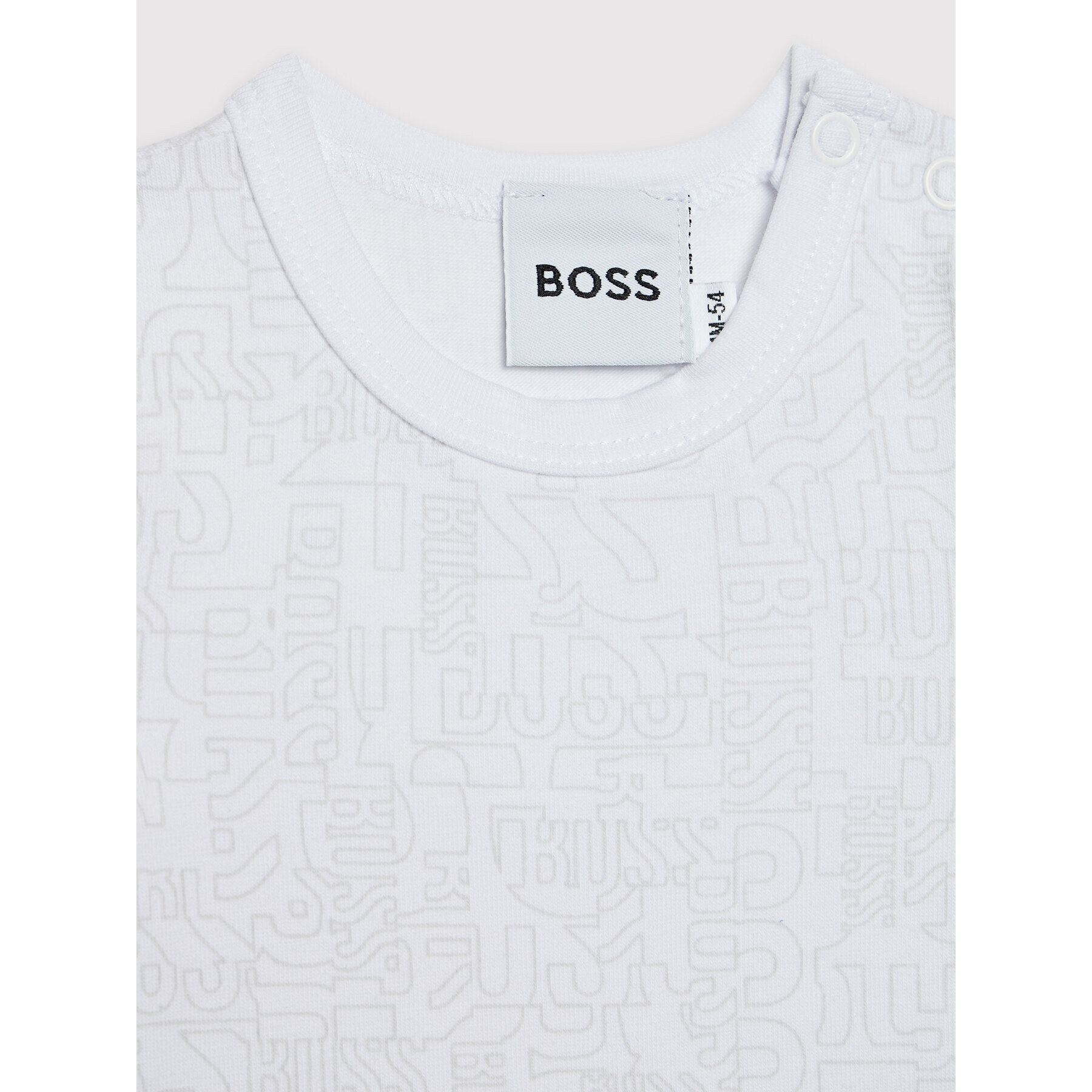 Boss Sada 2 kusů dětského body J98363 Bílá Regular Fit - Pepit.cz