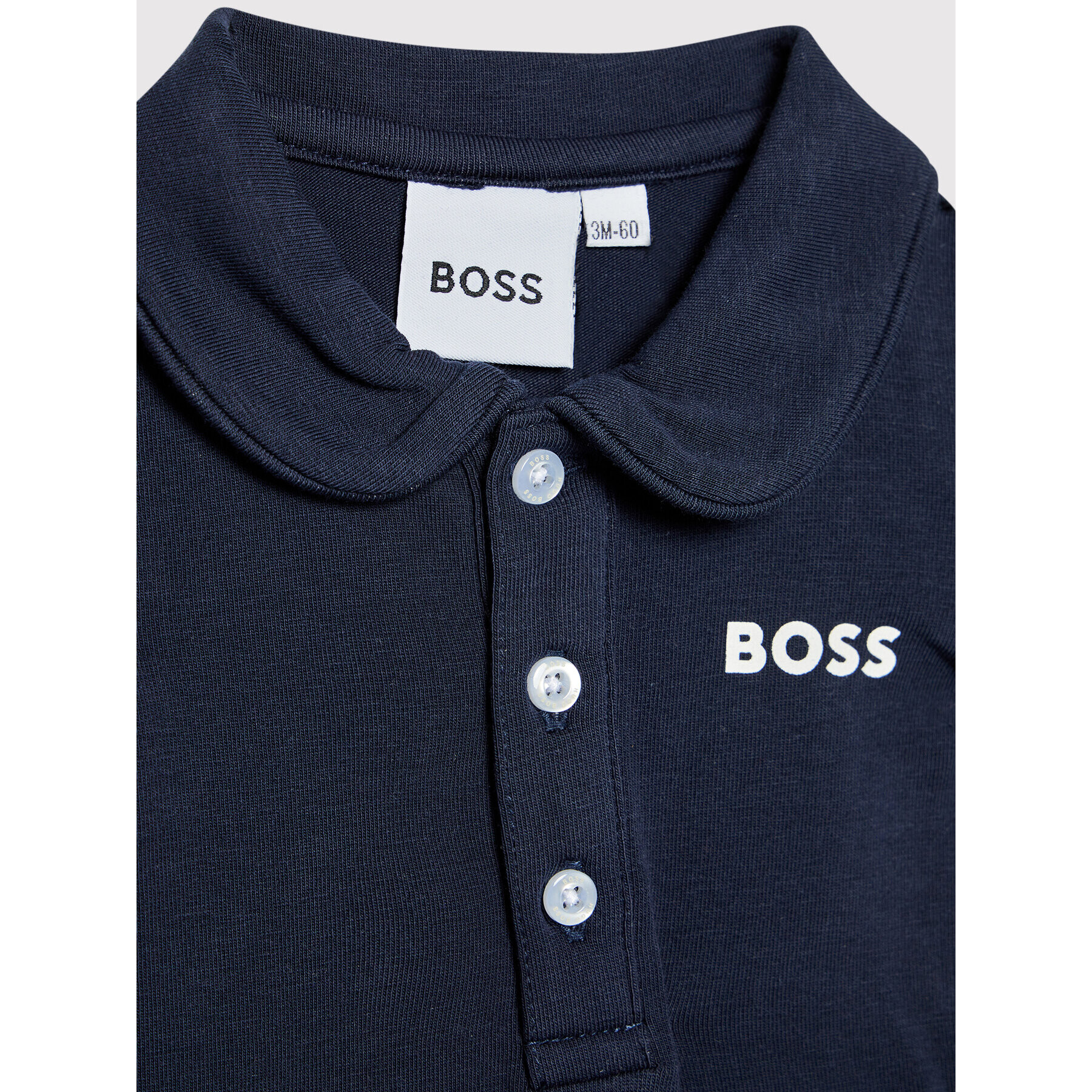 Boss Sada 2 kusů dětského body J98363 Tmavomodrá Regular Fit - Pepit.cz