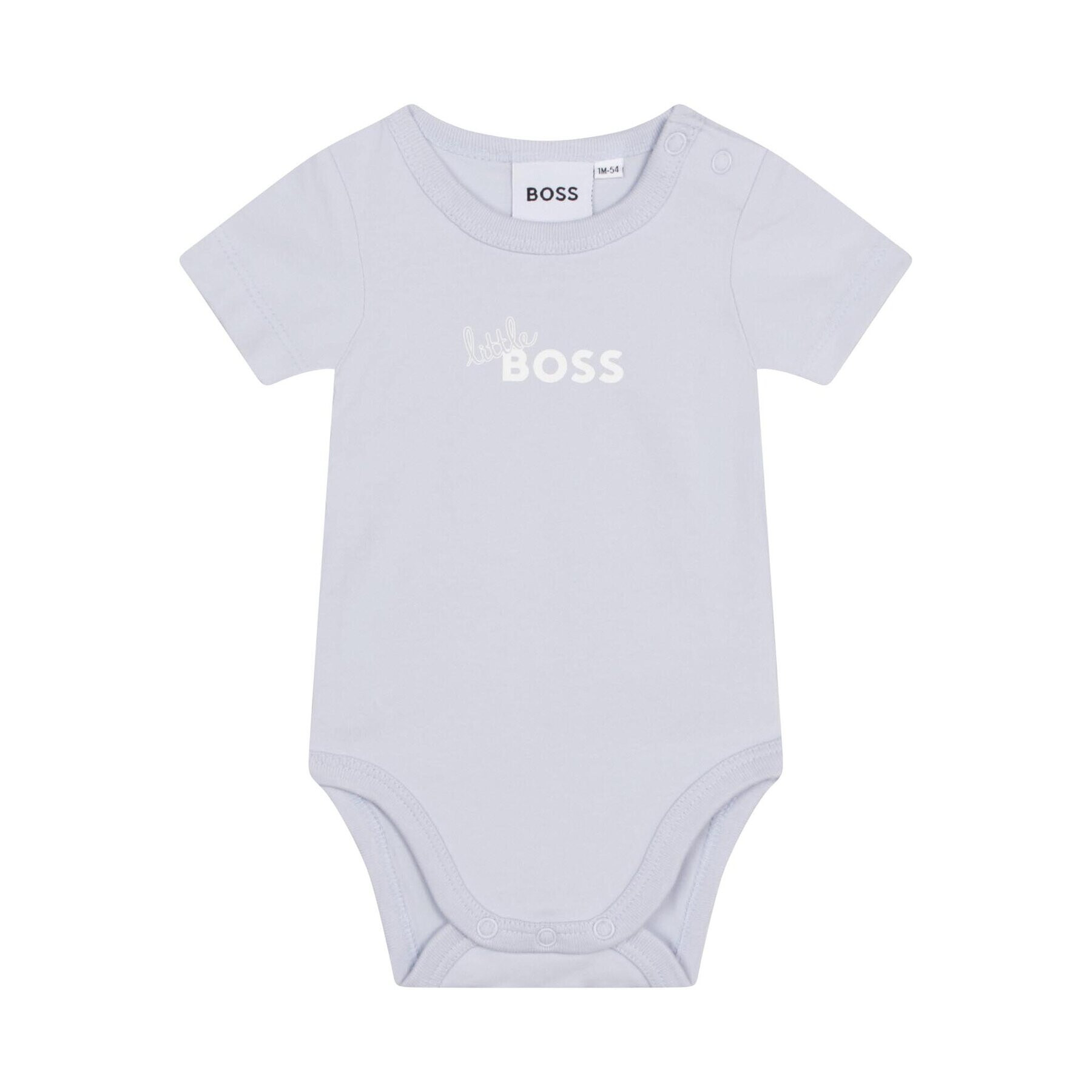 Boss Sada 2 kusů dětského body J98407 Modrá Regular Fit - Pepit.cz