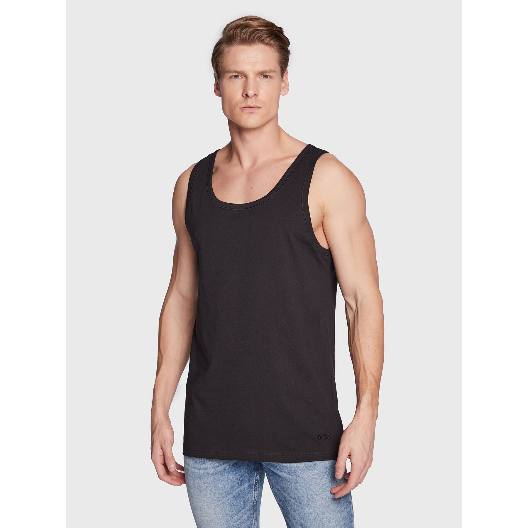 Boss Sada 3 kusů tank topů 50475278 Černá Regular Fit - Pepit.cz