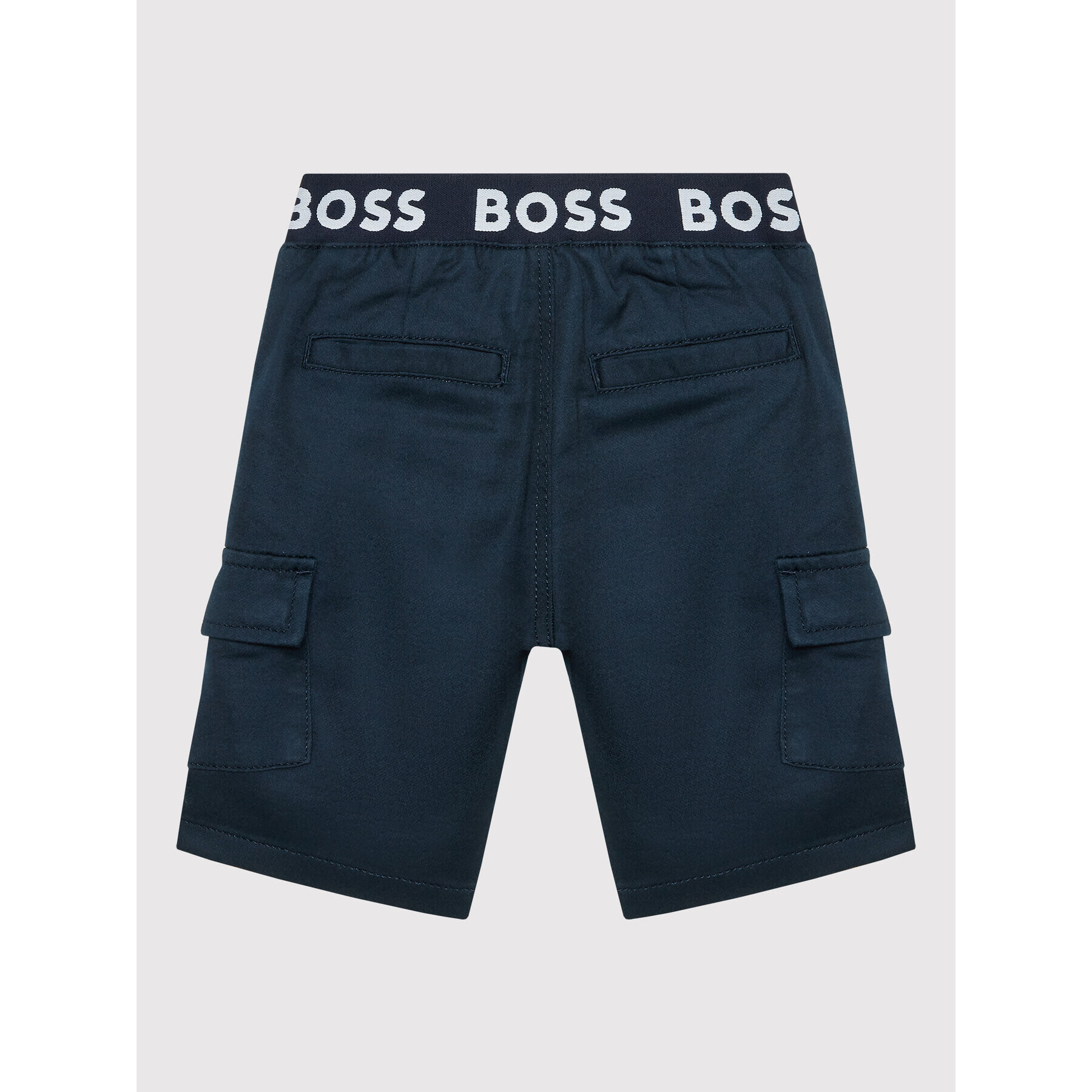 Boss Šortky z materiálu J24741 D Tmavomodrá Regular Fit - Pepit.cz