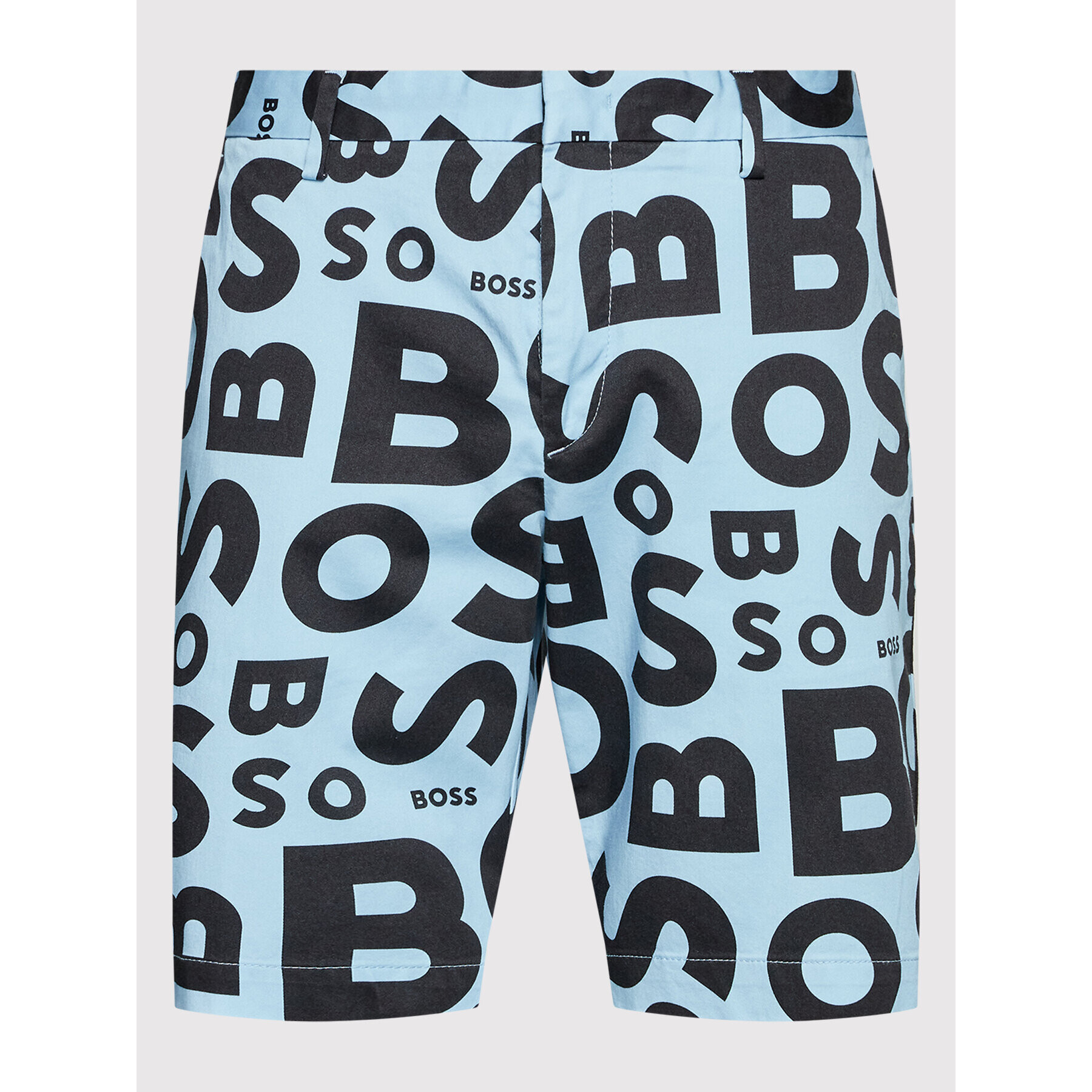 Boss Šortky z materiálu Slice 50468194 Modrá Slim Fit - Pepit.cz