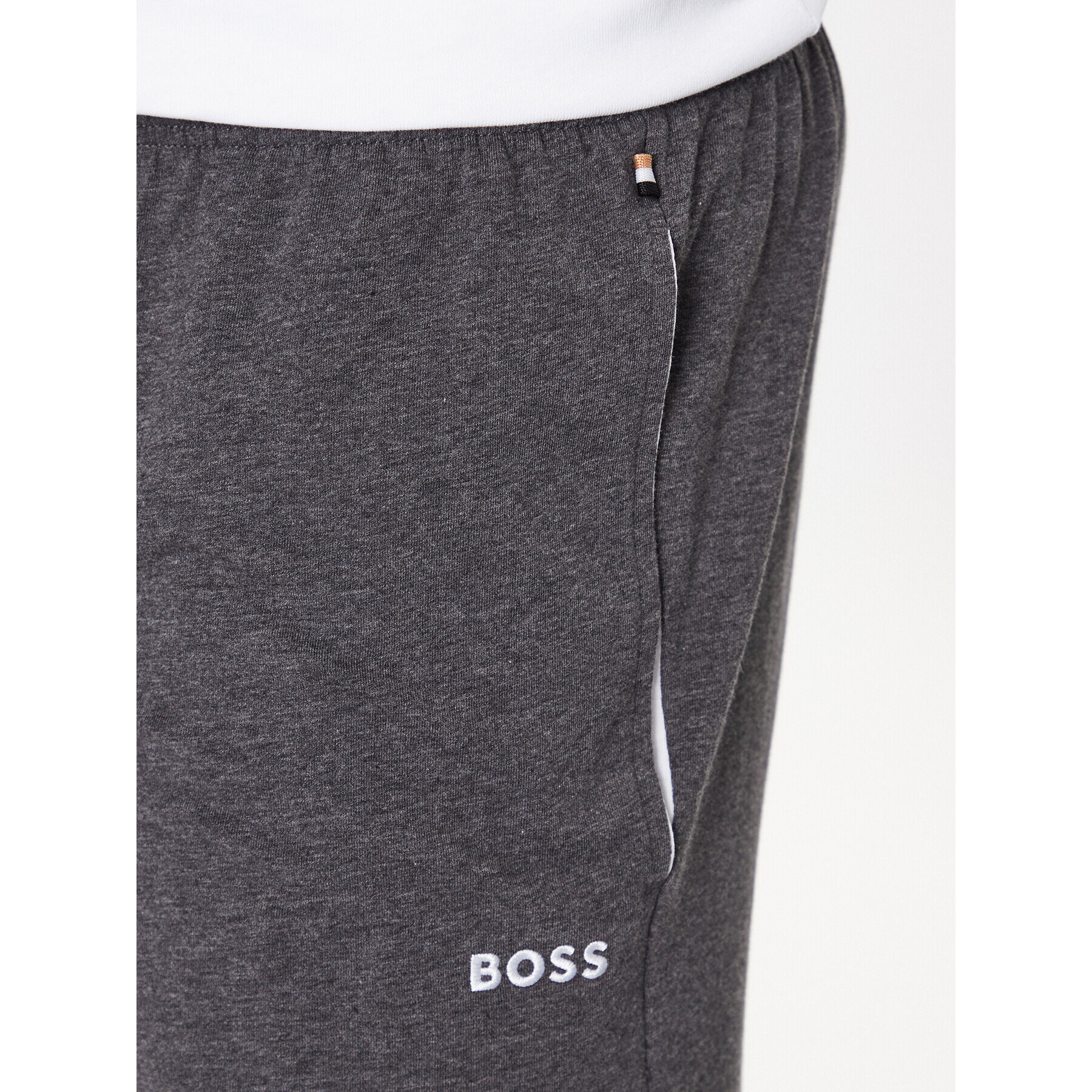 Boss Sportovní kraťasy 50469612 Šedá Regular Fit - Pepit.cz