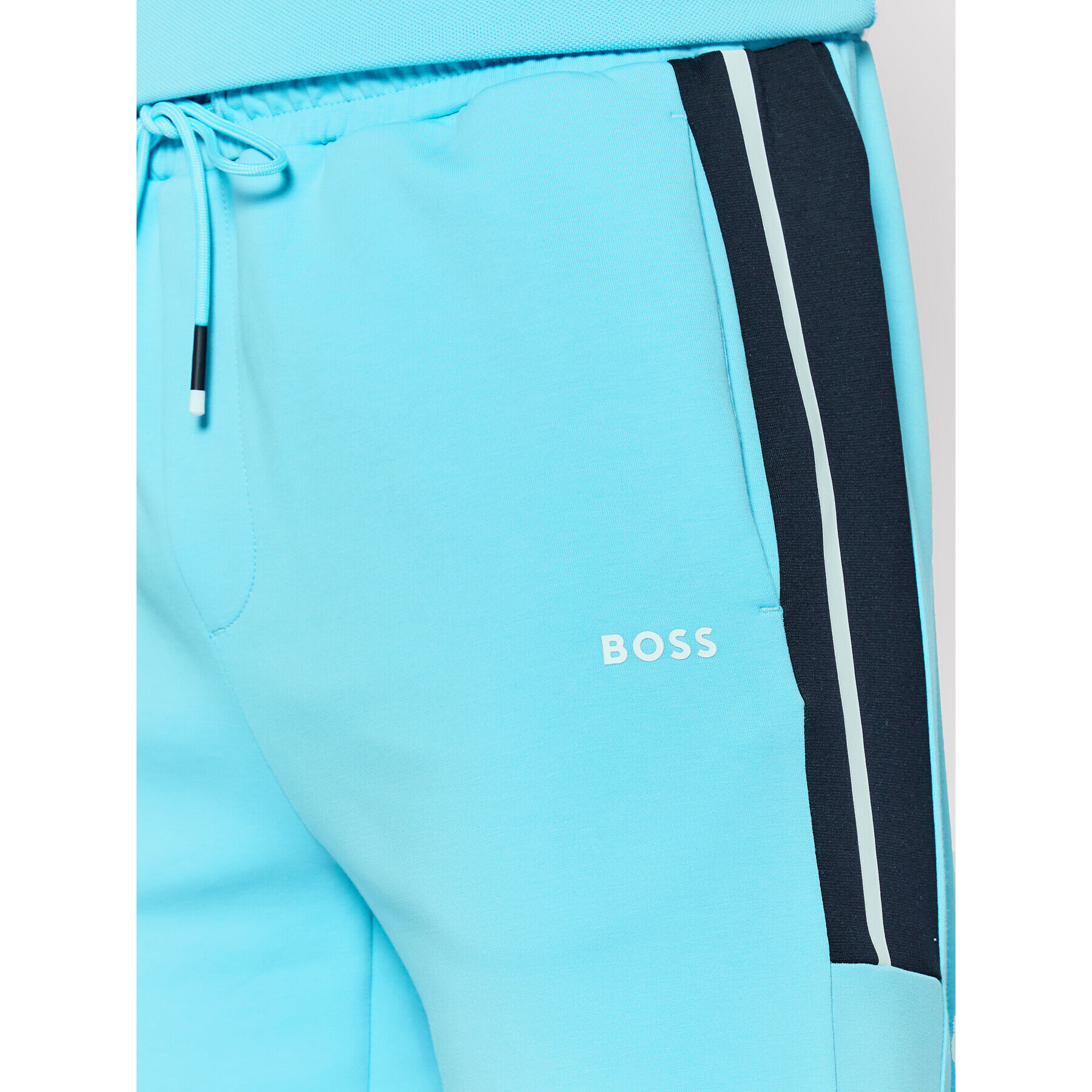 Boss Sportovní kraťasy Headlo 1 50465953 Modrá Regular Fit - Pepit.cz