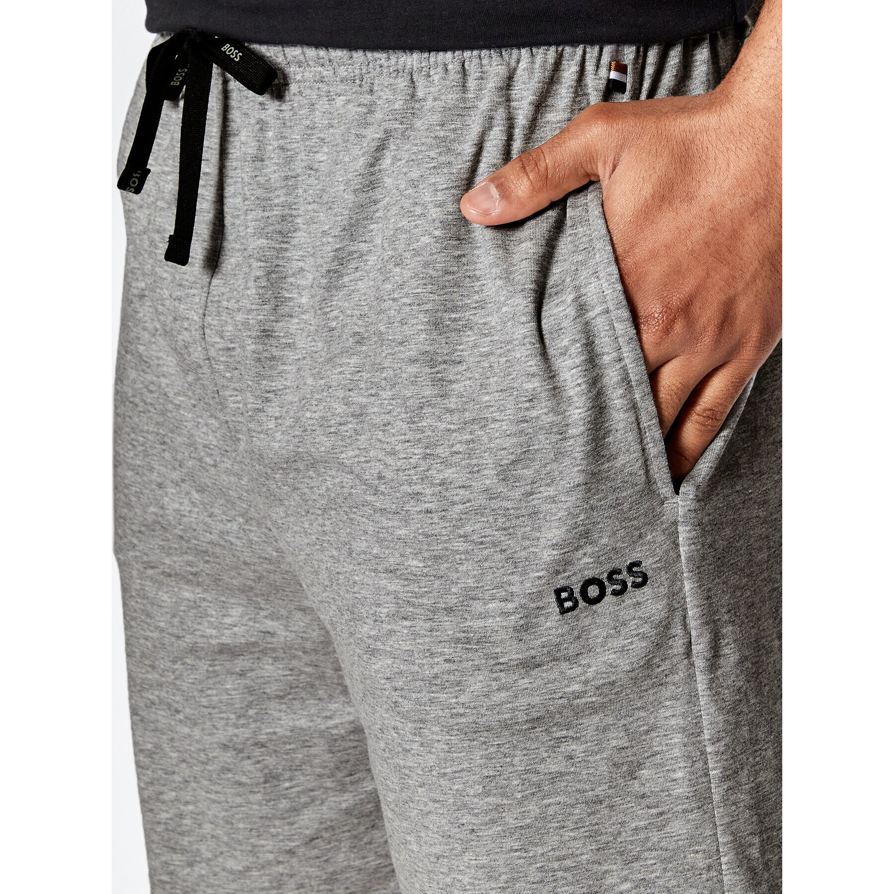 Boss Sportovní kraťasy Mix&Match 50469561 Šedá Regular Fit - Pepit.cz