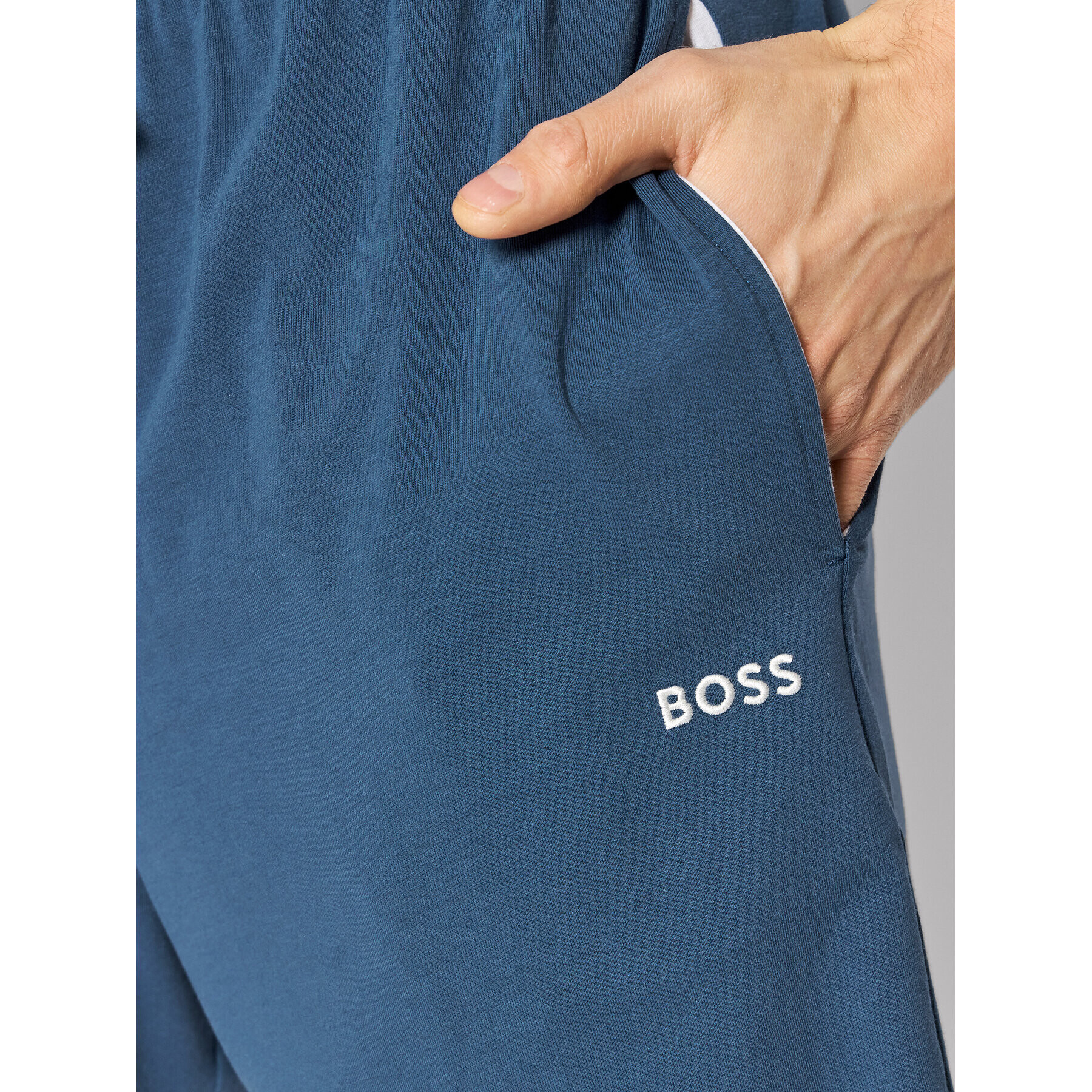 Boss Sportovní kraťasy Mix&Match 50469612 Tmavomodrá Regular Fit - Pepit.cz