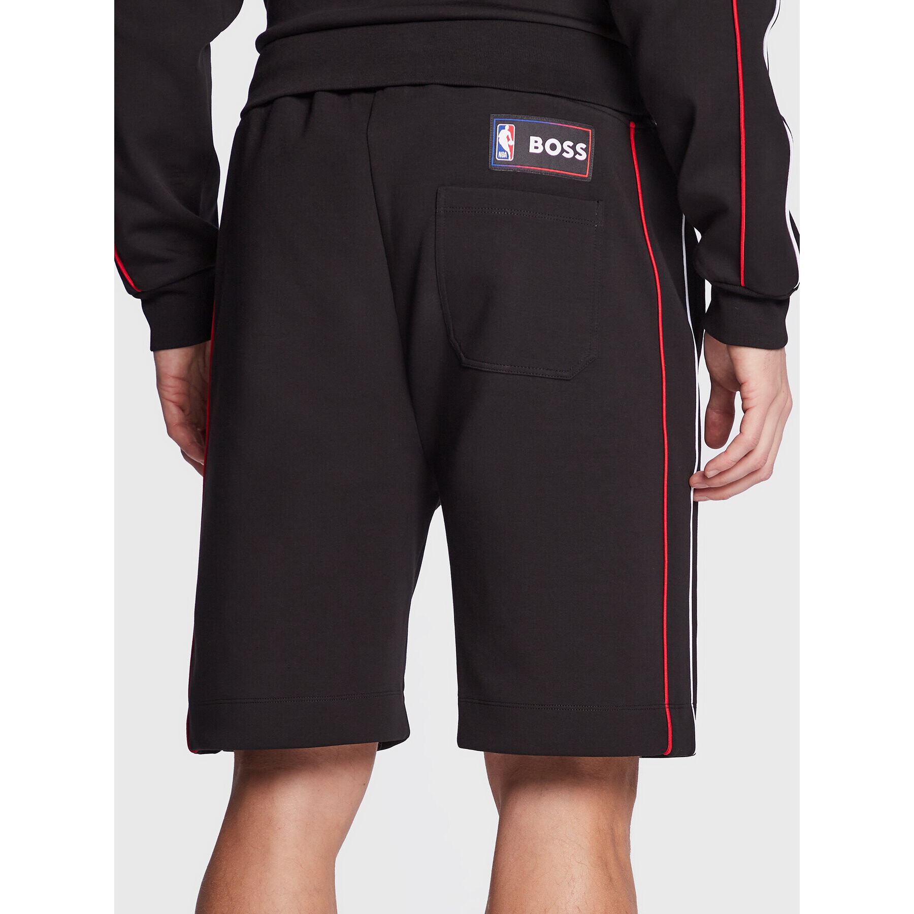 Boss Sportovní kraťasy NBA Slam_2 50477426 Černá Regular Fit - Pepit.cz