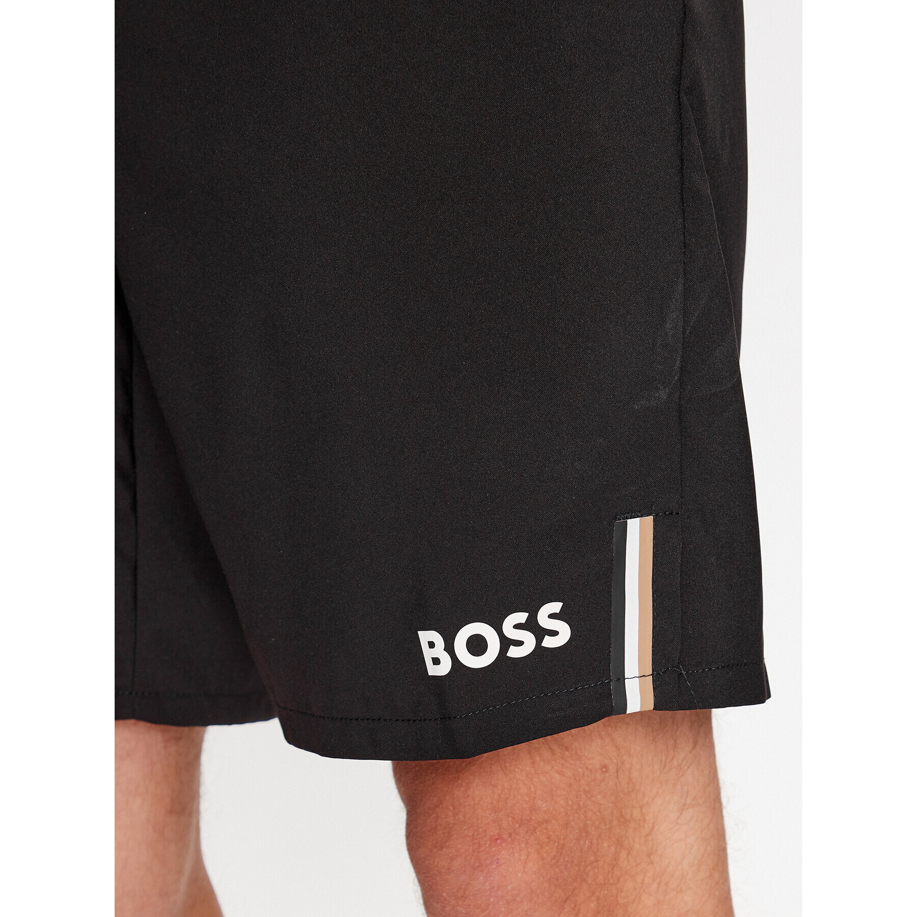 Boss Sportovní kraťasy S_Game 50500643 Černá Regular Fit - Pepit.cz