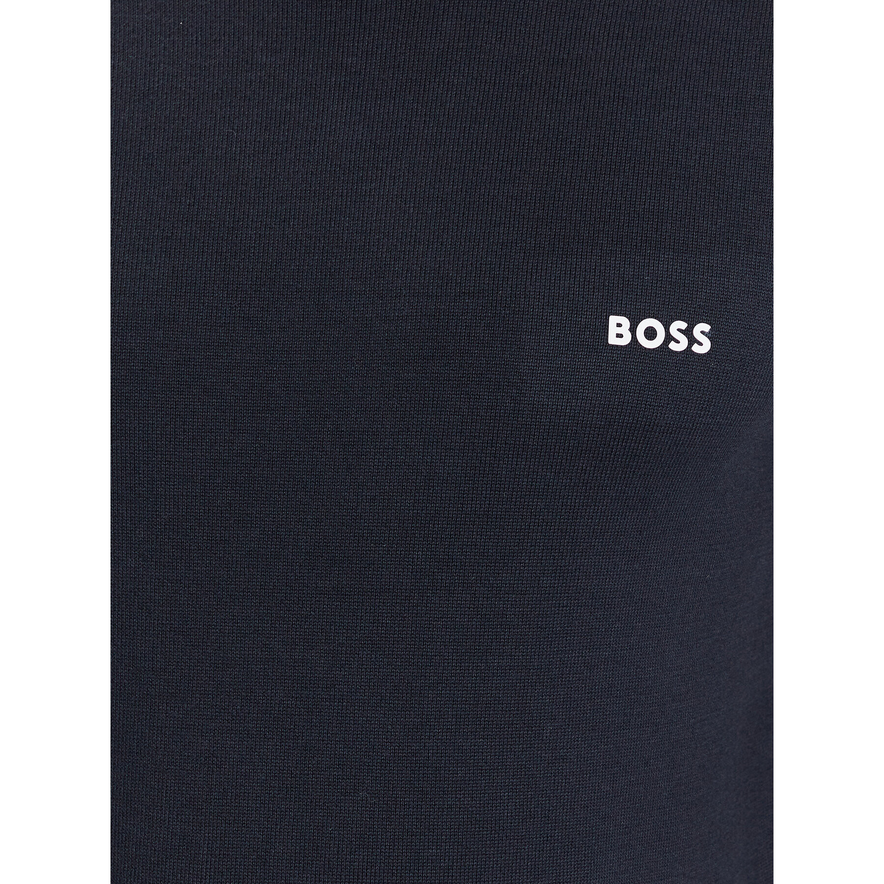 Boss Svetr 50482411 Tmavomodrá Regular Fit - Pepit.cz