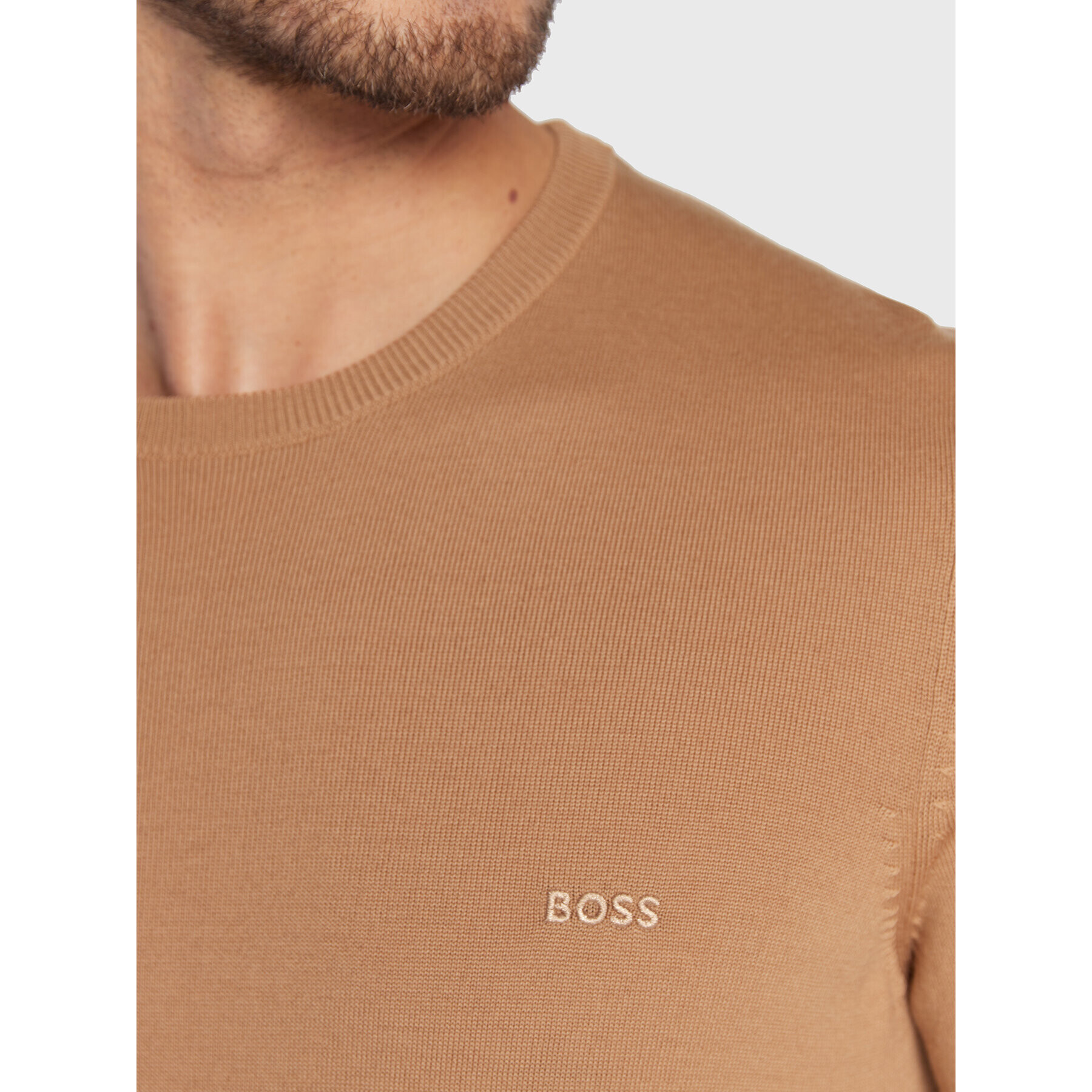 Boss Svetr Botto-L 50476364 Béžová Regular Fit - Pepit.cz