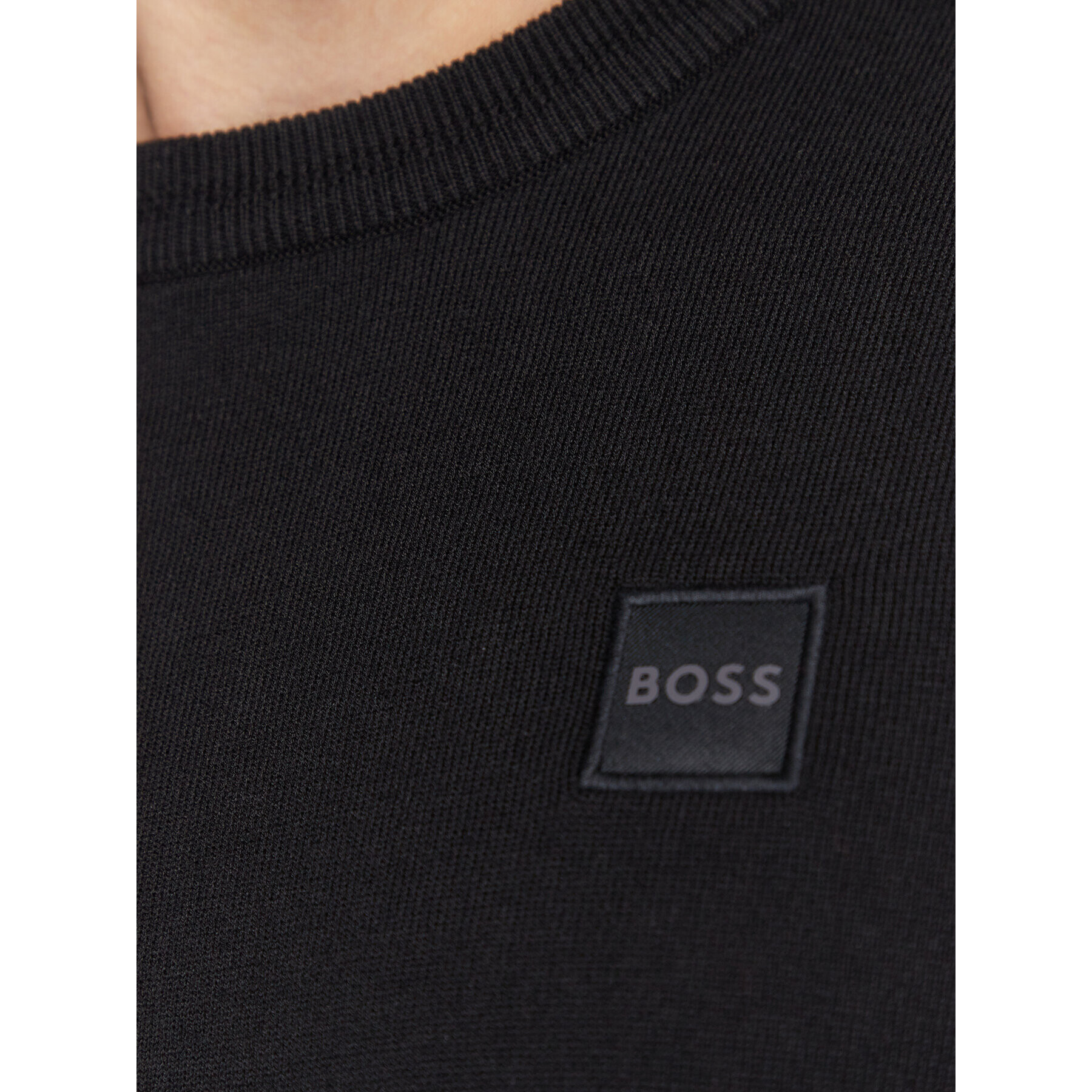 Boss Svetr Kanovano 50471343 Černá Regular Fit - Pepit.cz