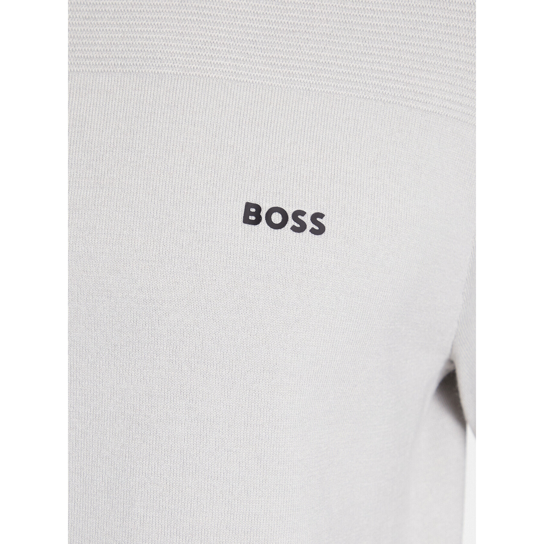 Boss Svetr Momentum-X_Cn 50498559 Šedá Regular Fit - Pepit.cz