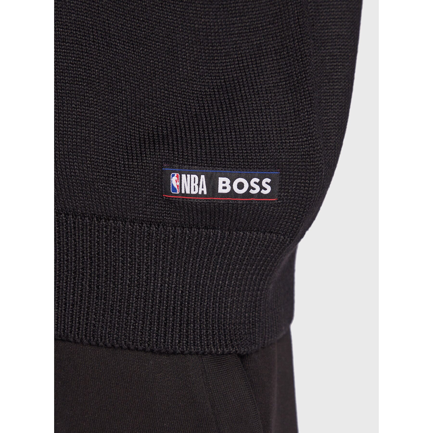 Boss Svetr NBA 50478500 Černá Relaxed Fit - Pepit.cz