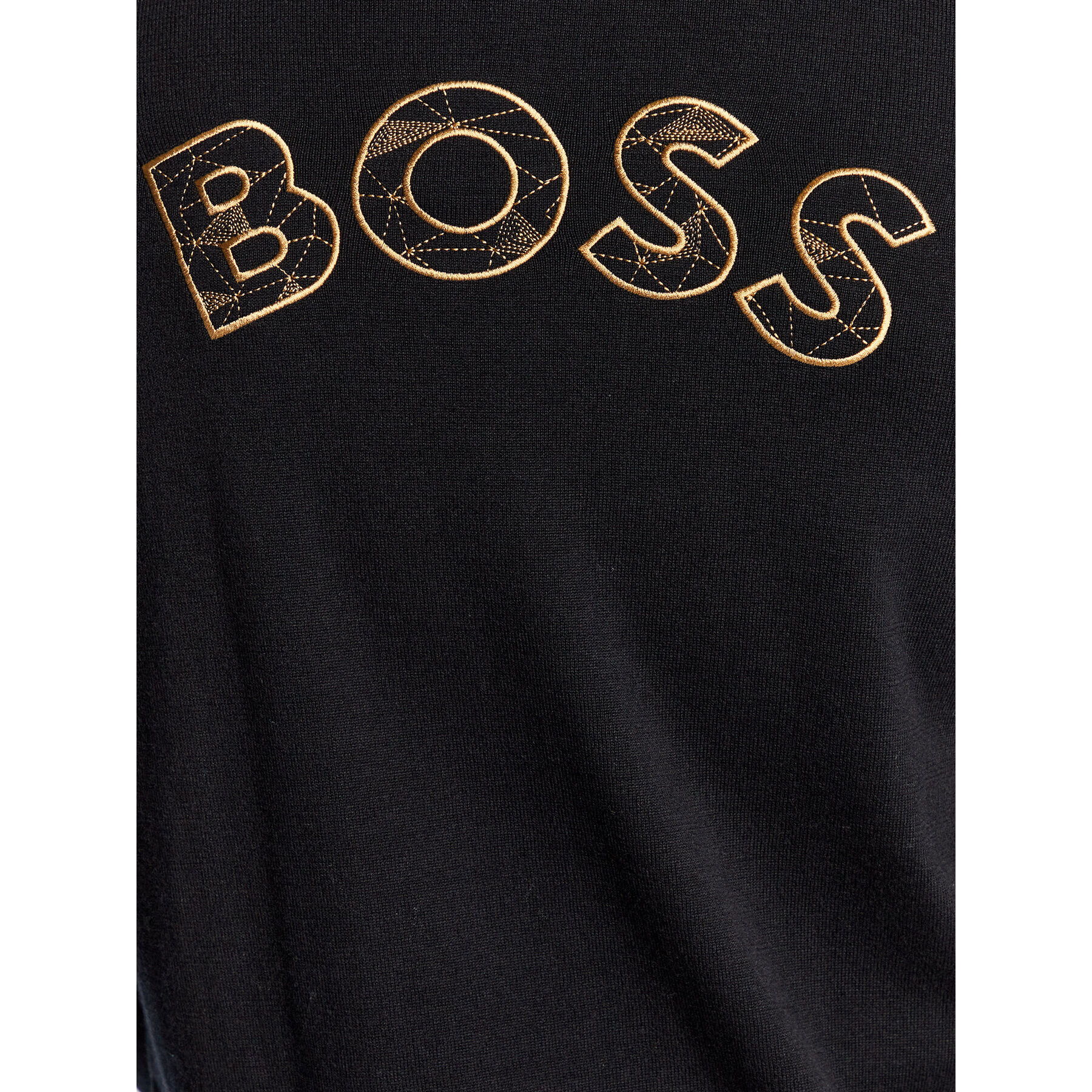 Boss Svetr Zoldan 50475143 Černá Regular Fit - Pepit.cz