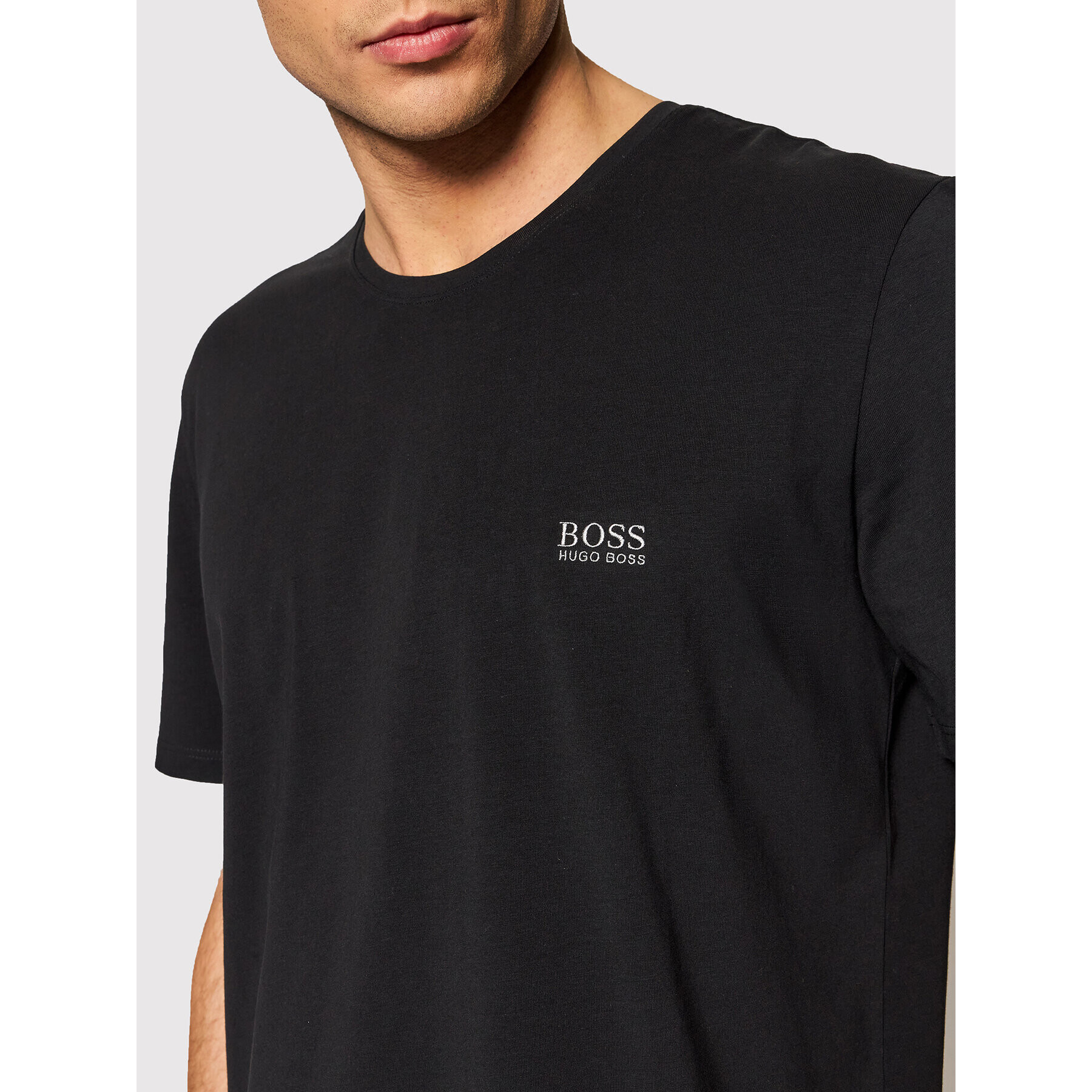 Boss T-Shirt 50379021 Černá Regular Fit - Pepit.cz