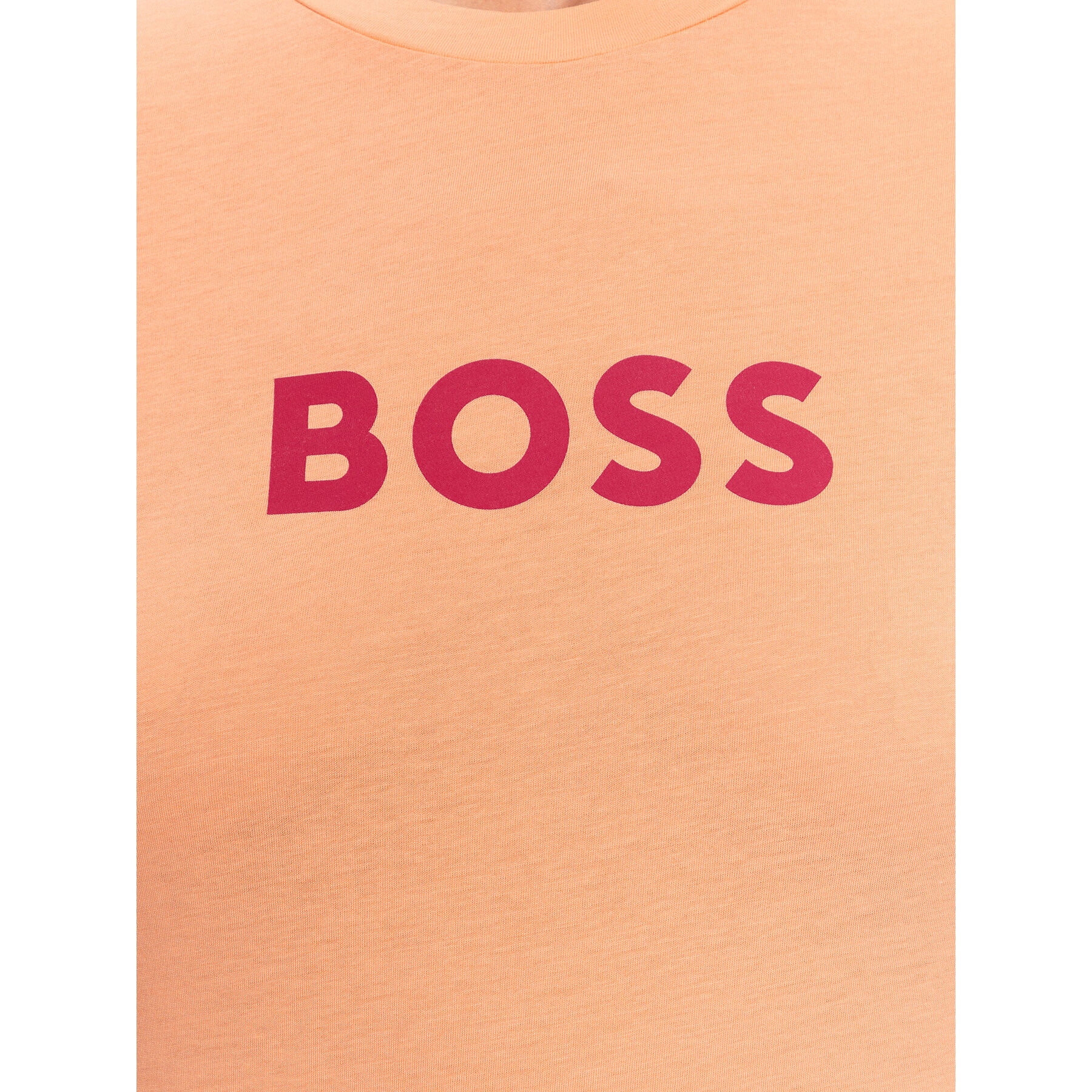 Boss T-Shirt 50468356 Oranžová Regular Fit - Pepit.cz