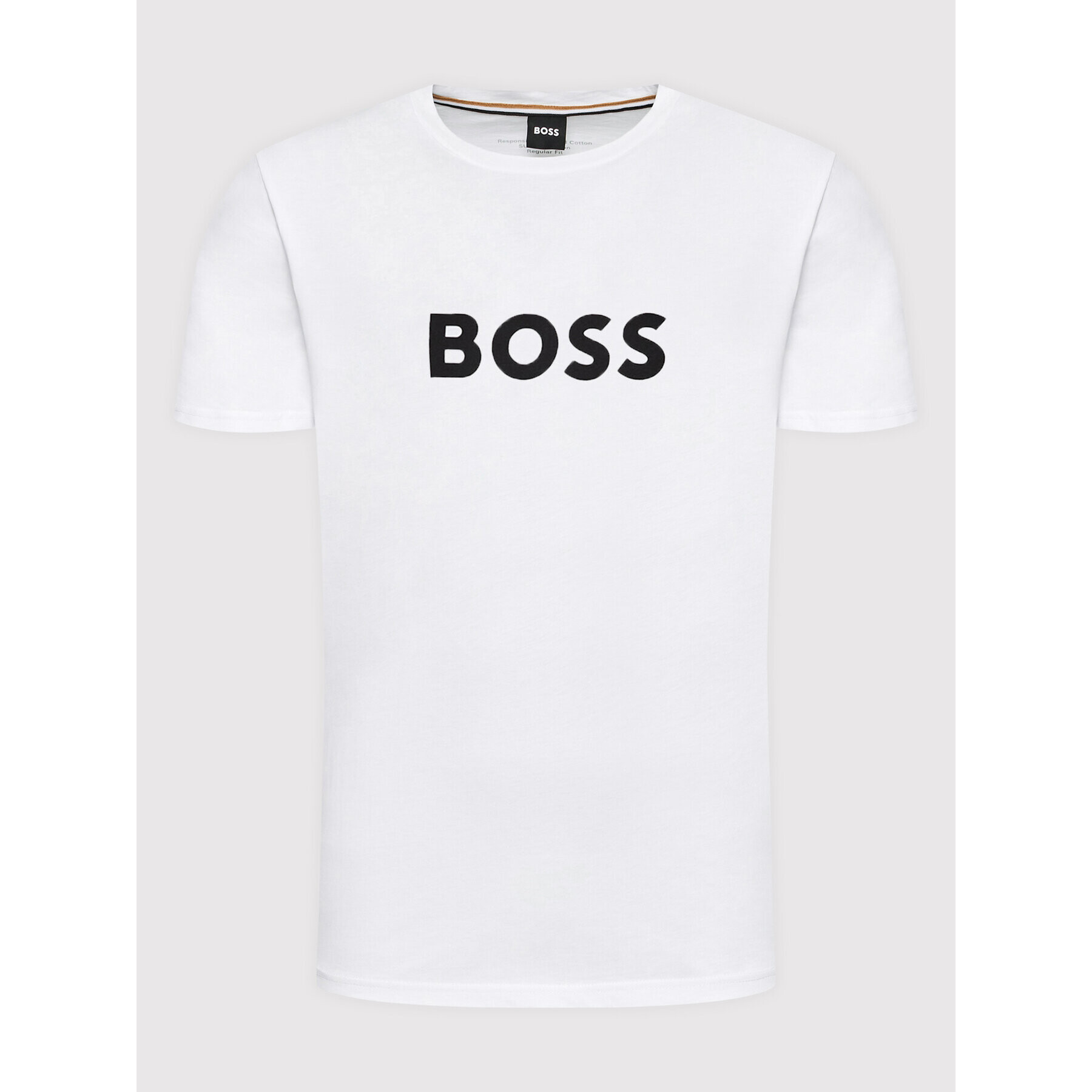 Boss T-Shirt 50469289 Bílá Relaxed Fit - Pepit.cz