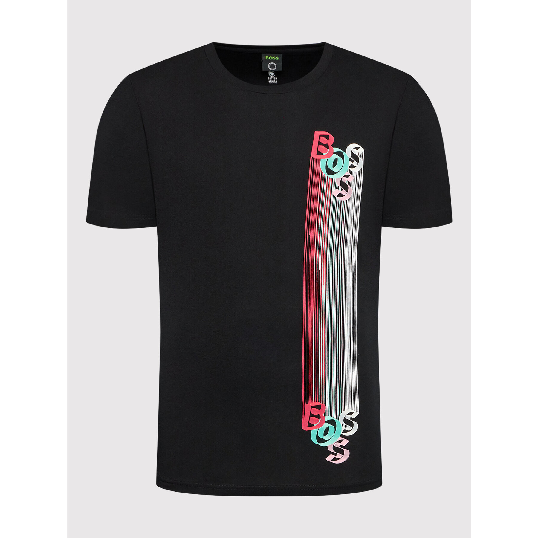 Boss T-Shirt 50472398 Černá Regular Fit - Pepit.cz