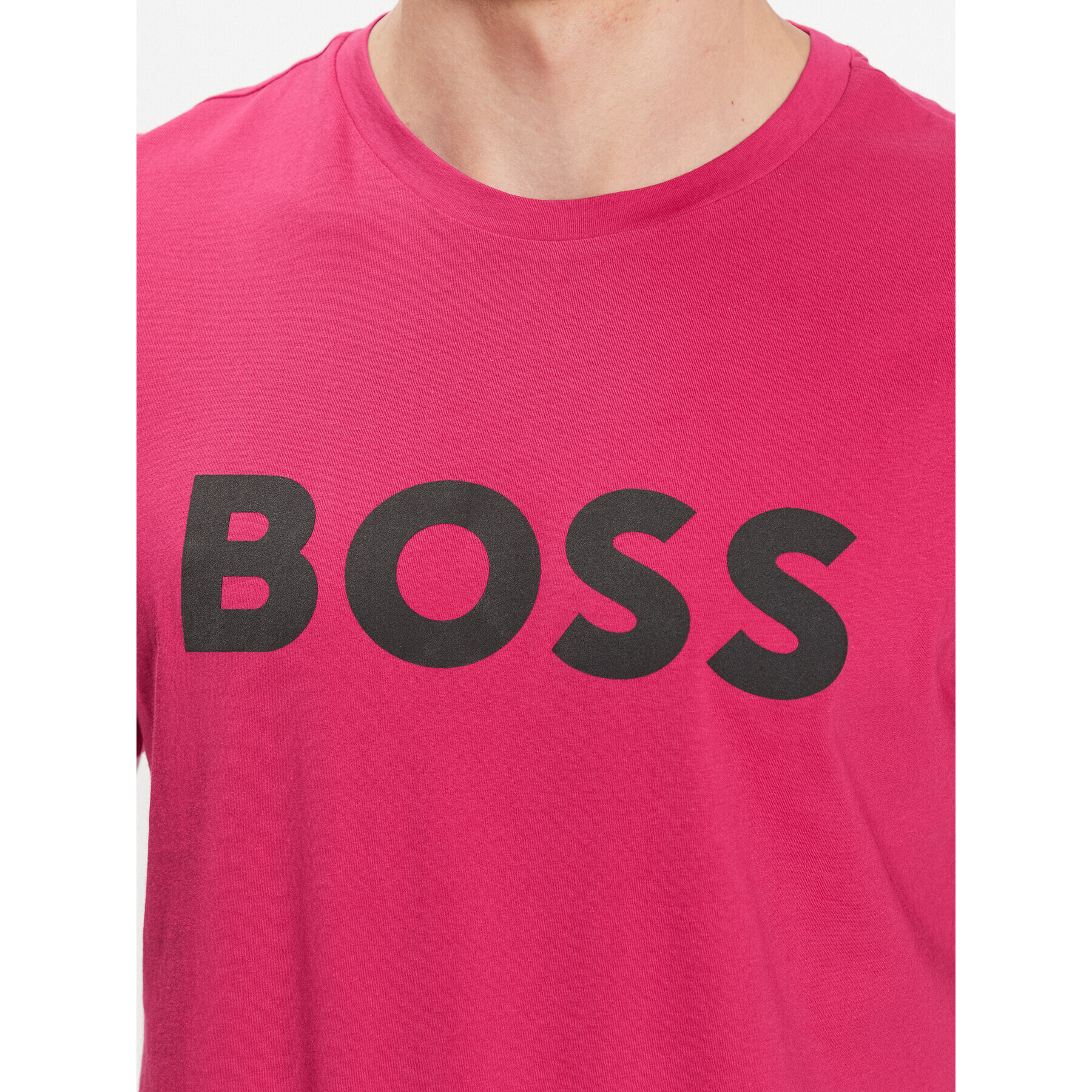 Boss T-Shirt 50481923 Růžová Regular Fit - Pepit.cz