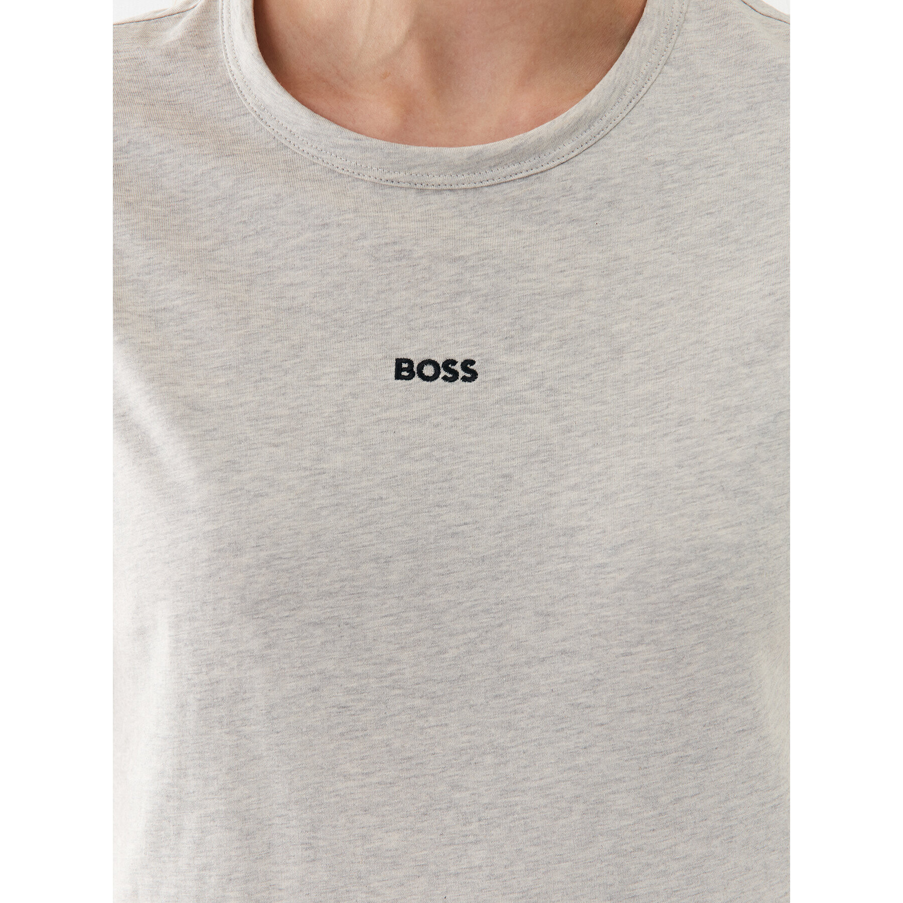 Boss T-Shirt 50490018 Šedá Slim Fit - Pepit.cz