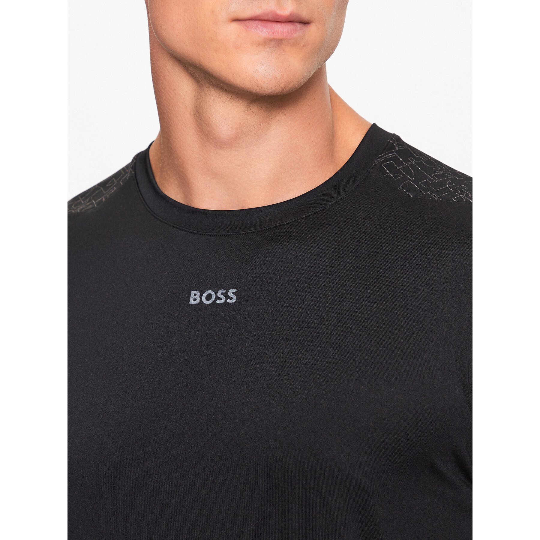 Boss T-Shirt 50494735 Černá Slim Fit - Pepit.cz