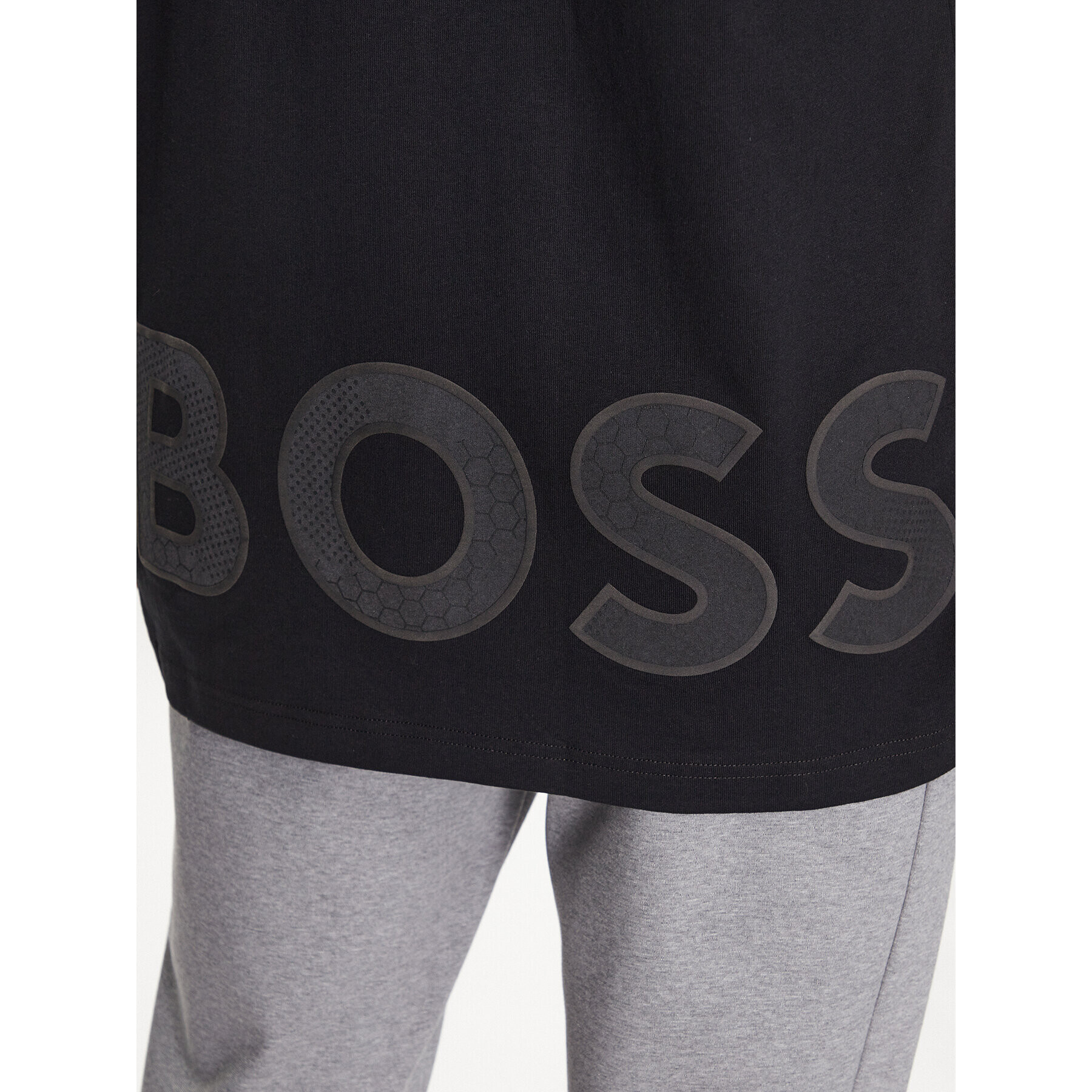 Boss T-Shirt 50503105 Černá Relaxed Fit - Pepit.cz