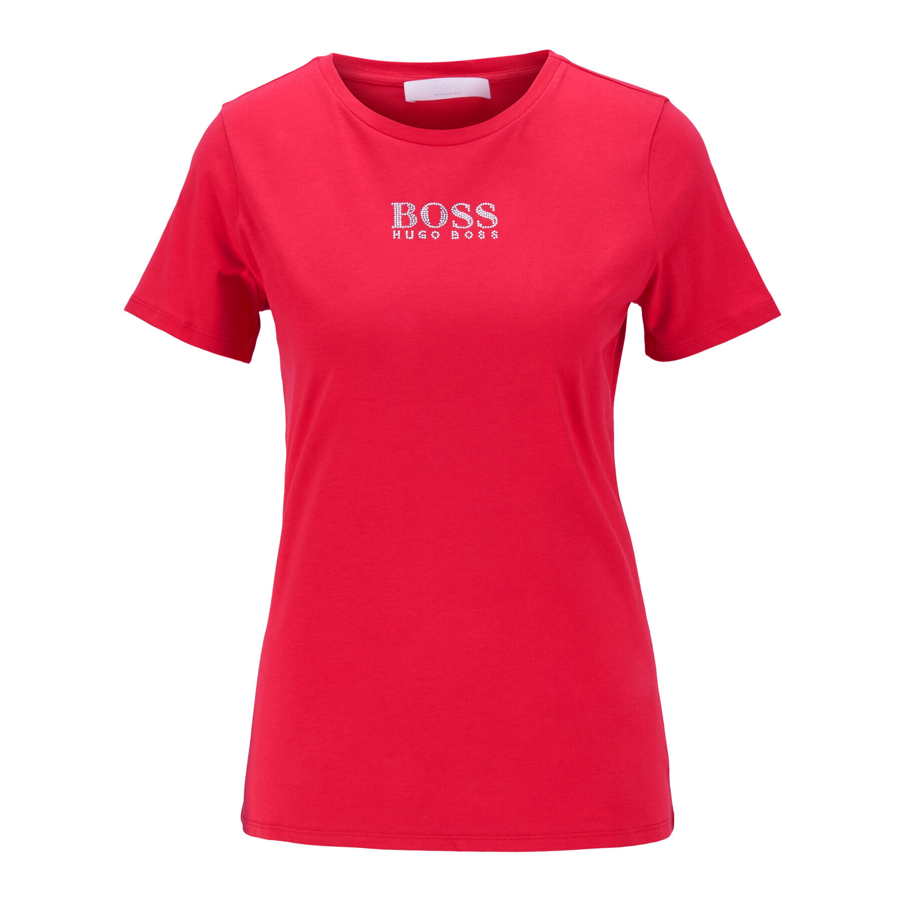 Boss T-Shirt C_Eloga 50442515 Růžová Regular Fit - Pepit.cz