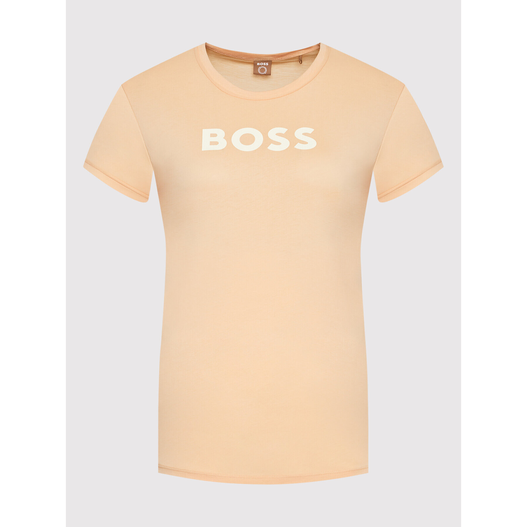 Boss T-Shirt C_Elogo_7 50472255 Oranžová Regular Fit - Pepit.cz